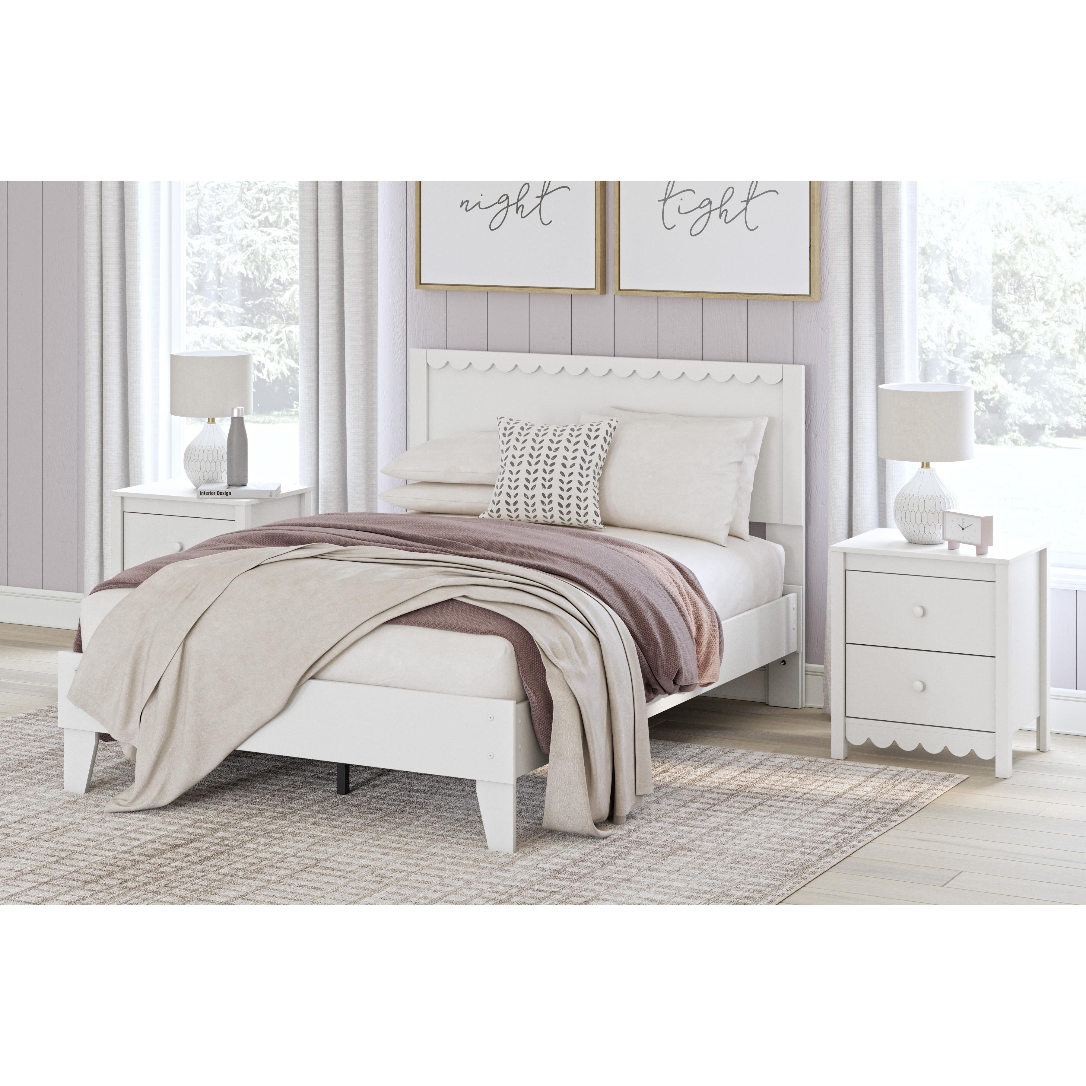  Size_Full --  Hallityn EB1810B2 Full Panel Platform Bed IMAGE 6
