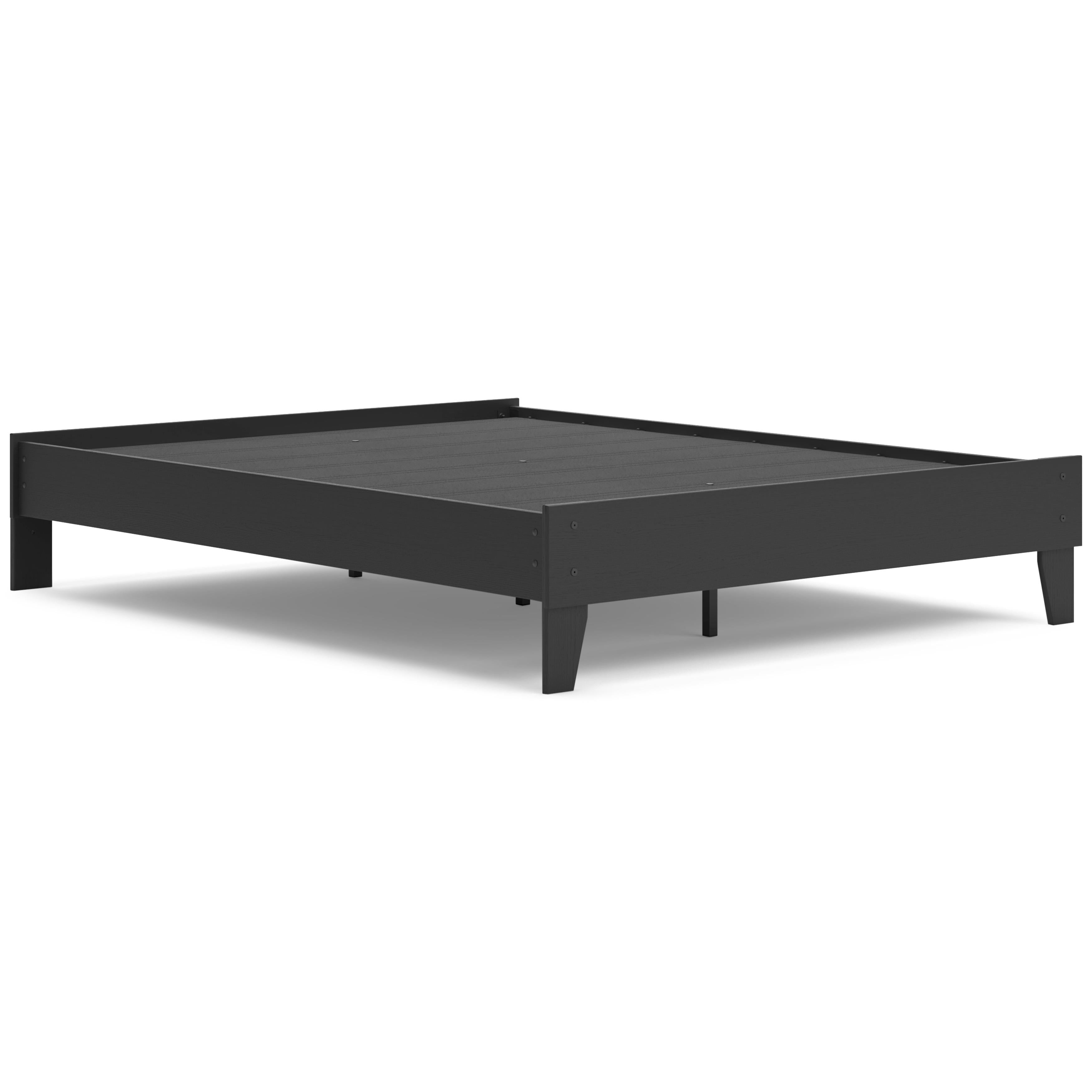  Size_Queen --  Socalle EB1865-113 Queen Platform Bed IMAGE 5