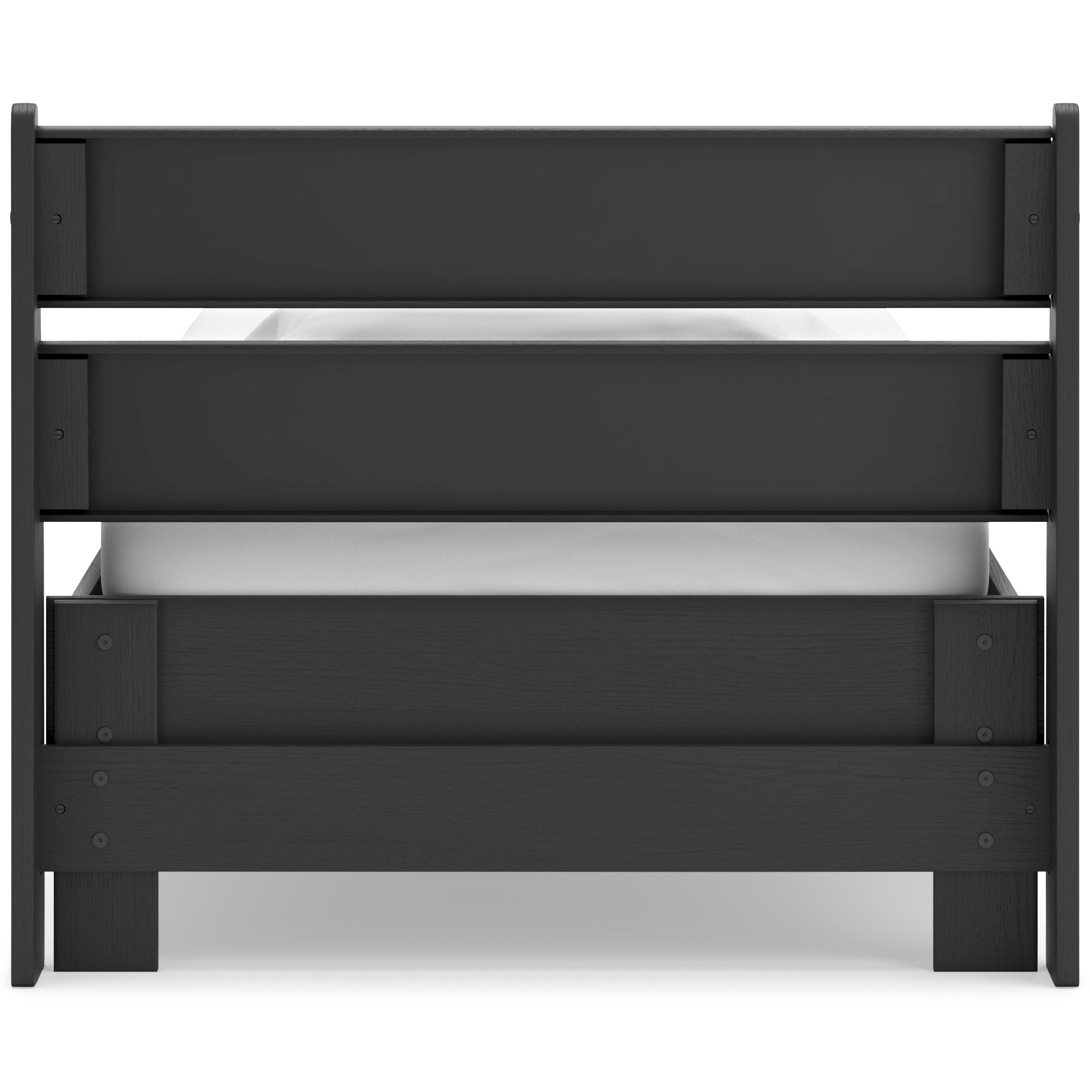  Size_Twin --  Signature Design by Ashley Socalle Platform Bed IMAGE 4