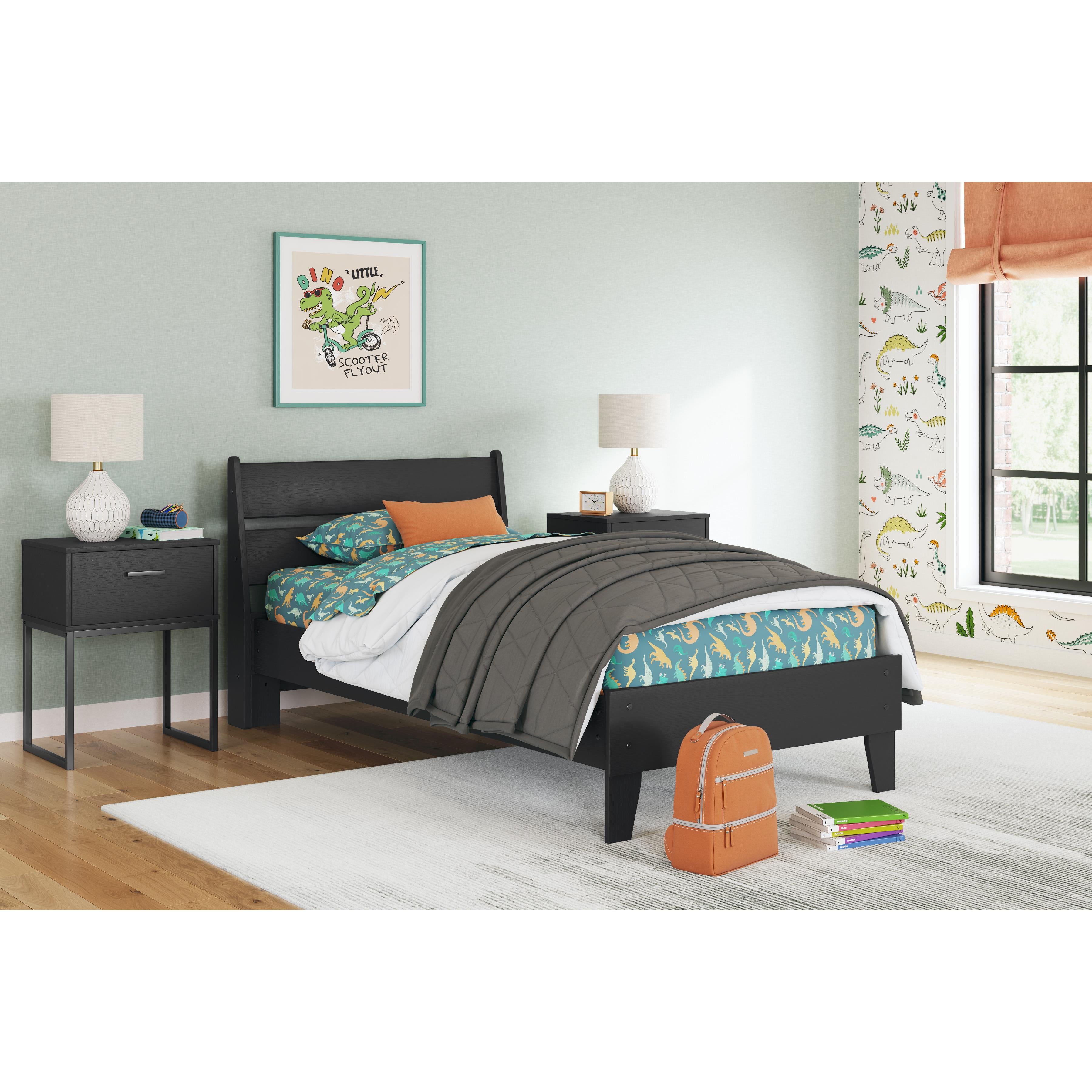  Size_Twin --  Signature Design by Ashley Socalle Platform Bed IMAGE 6