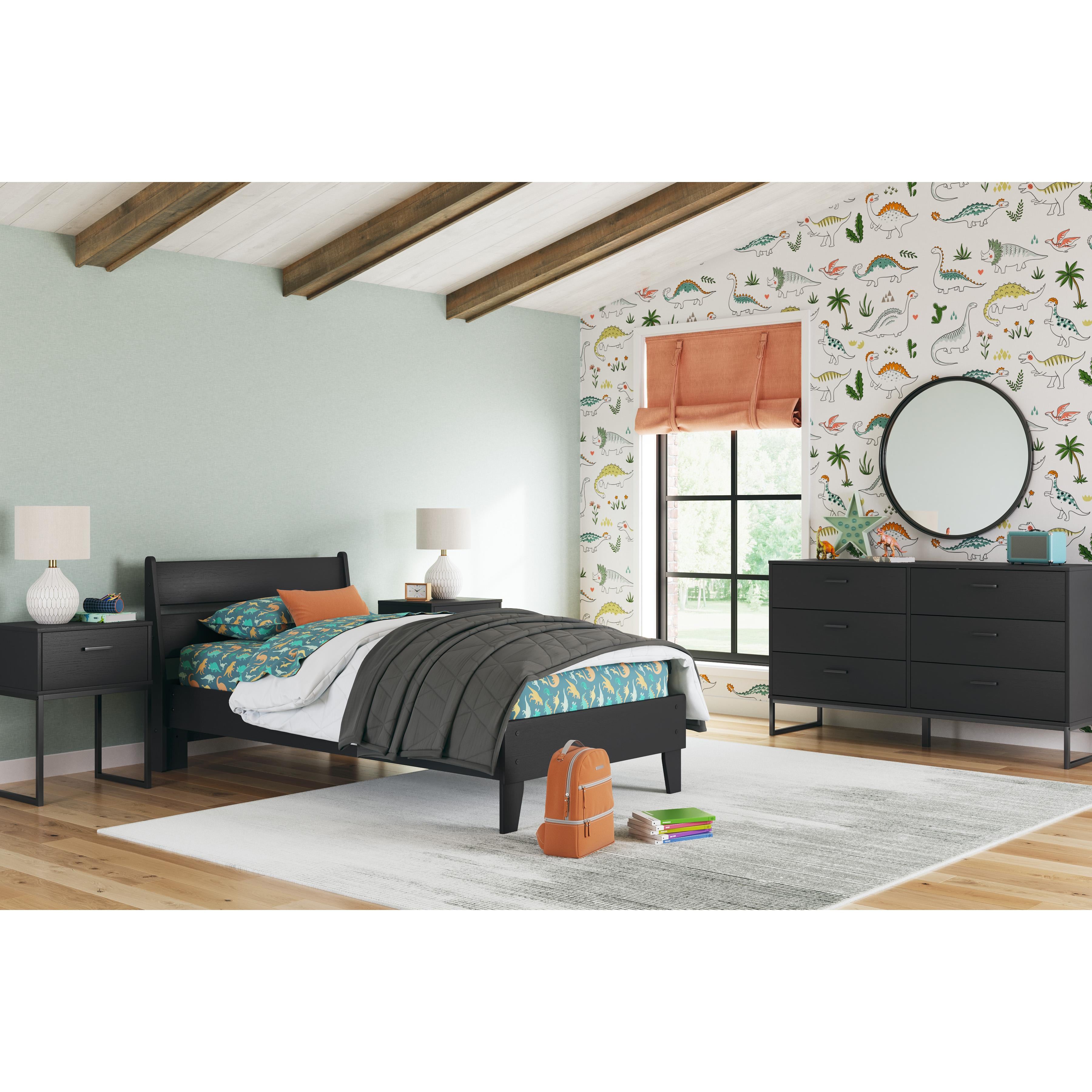  Size_Twin --  Signature Design by Ashley Socalle Platform Bed IMAGE 8