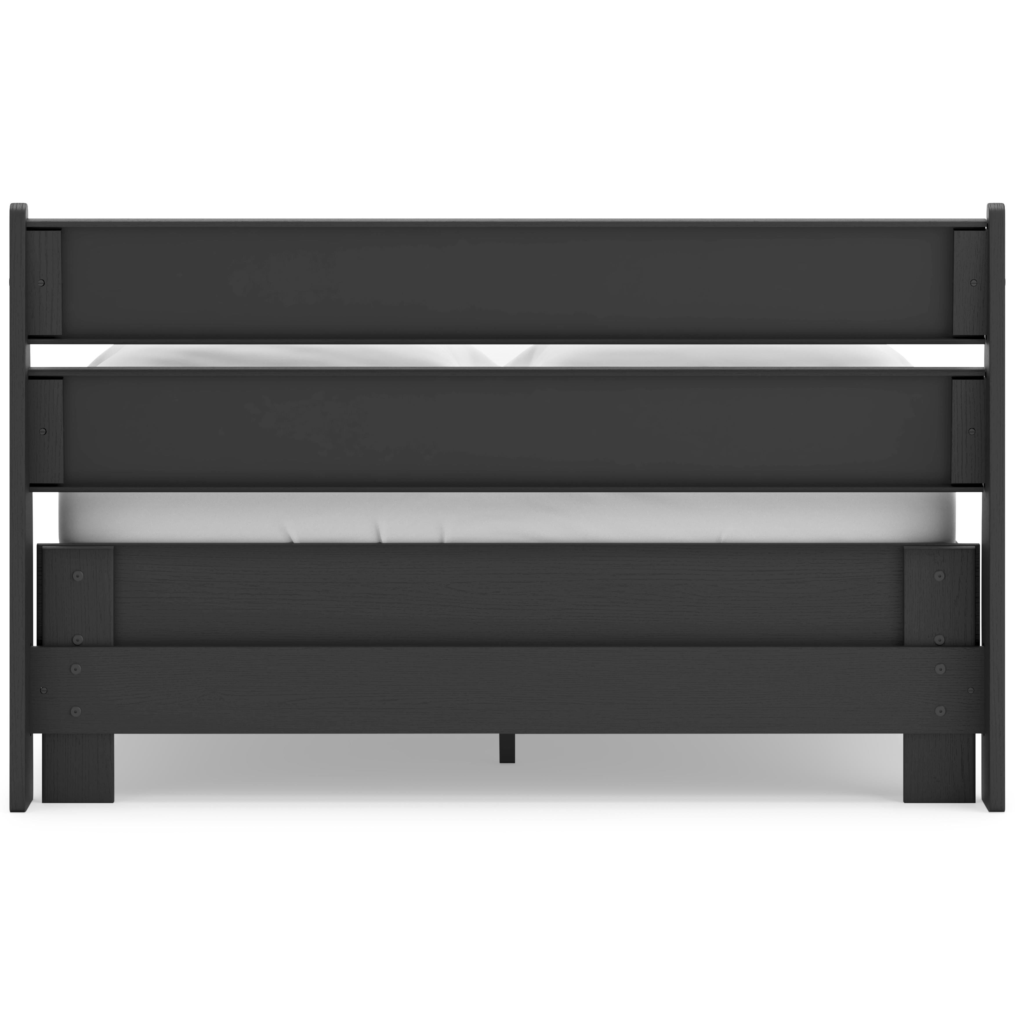  Size_Full --  Socalle EB1865B2 Full Panel Platform Bed IMAGE 4