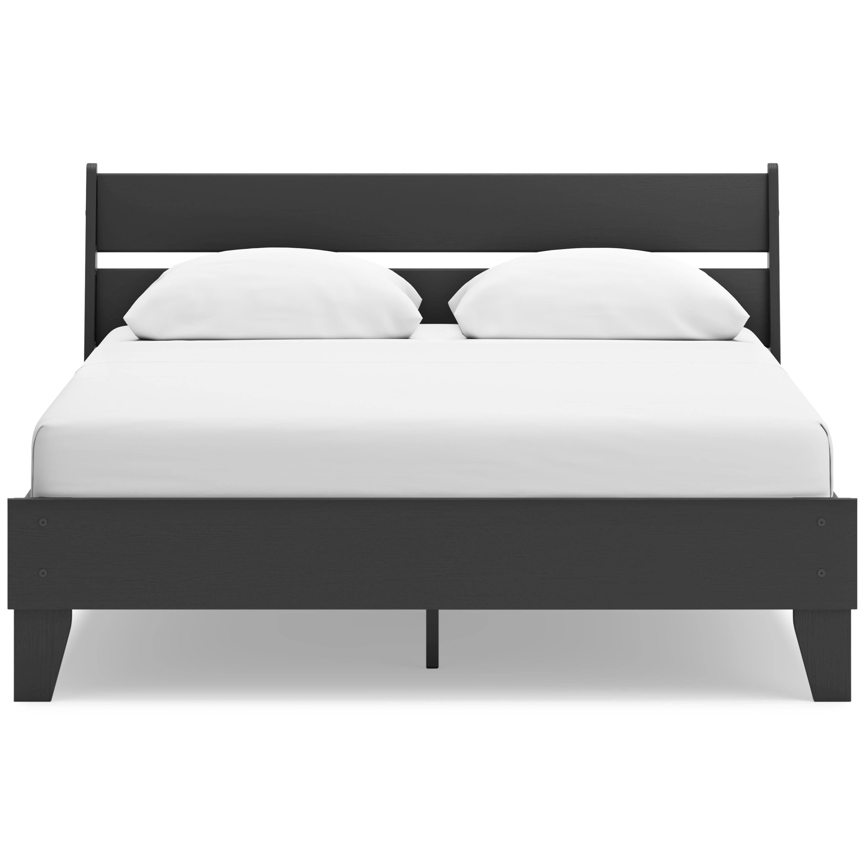  Size_Queen --  Socalle EB1865B3 Queen Panel Platform Bed IMAGE 1