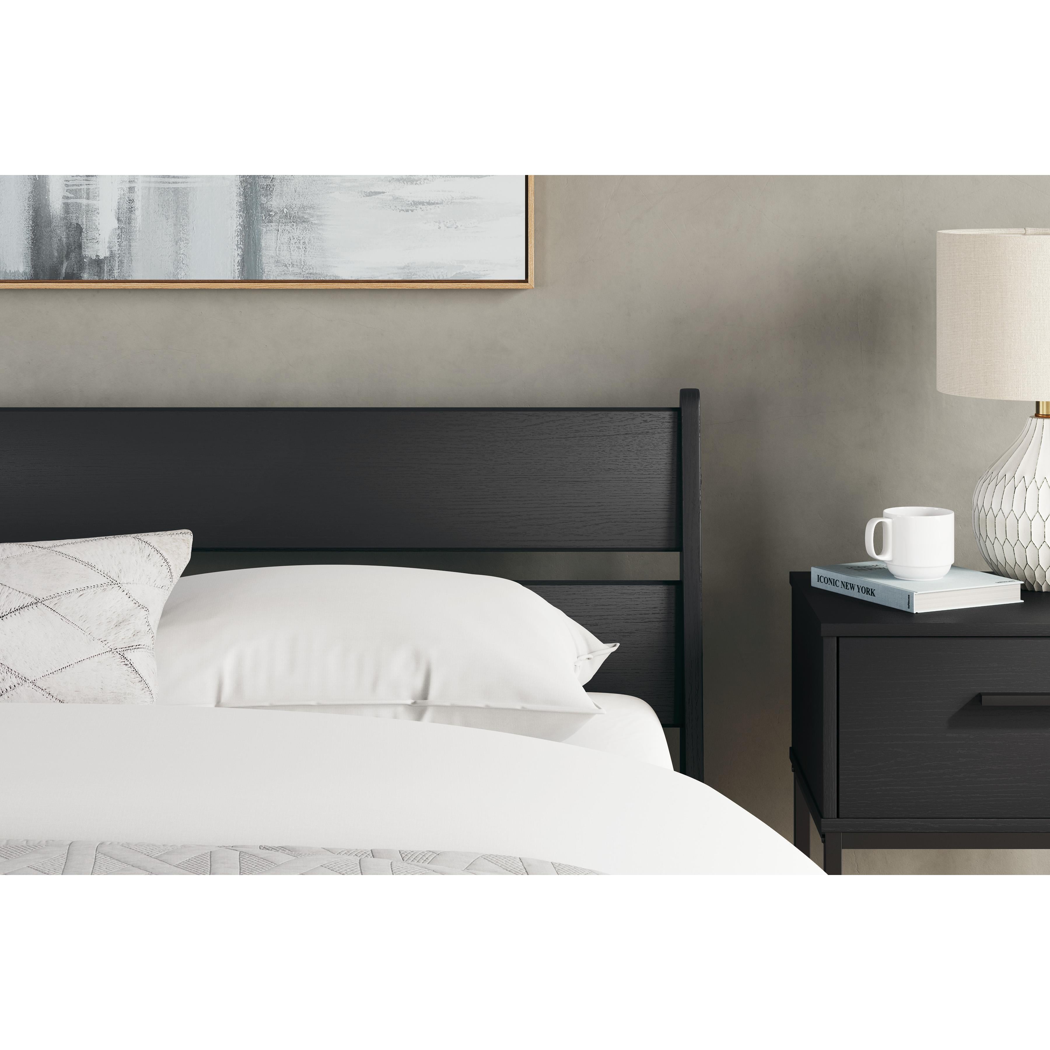  Size_Queen --  Socalle EB1865B3 Queen Panel Platform Bed IMAGE 6