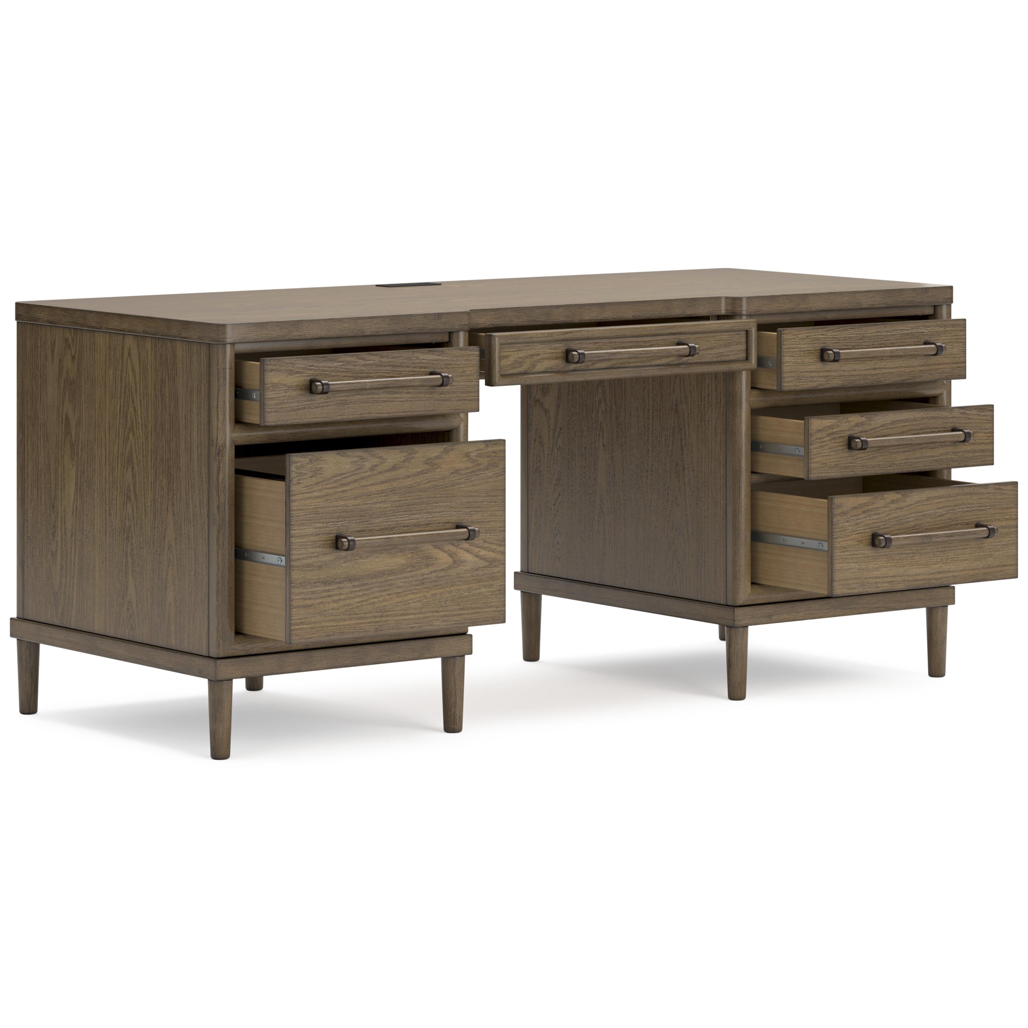  Signature Design by Ashley Roanhowe H769-21 Home Office Desk IMAGE 2