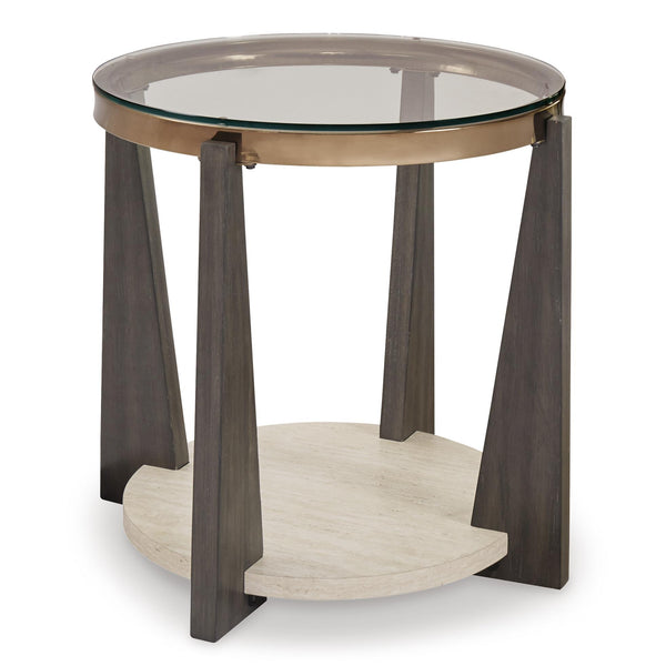 Signature Design by Ashley Frazwa T432-6 Round End Table
