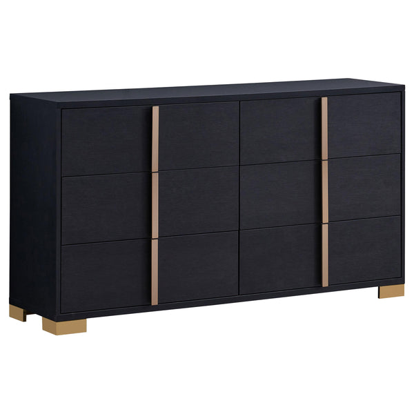 Coaster Furniture Marceline 222833 6-Drawer Dresser - Black