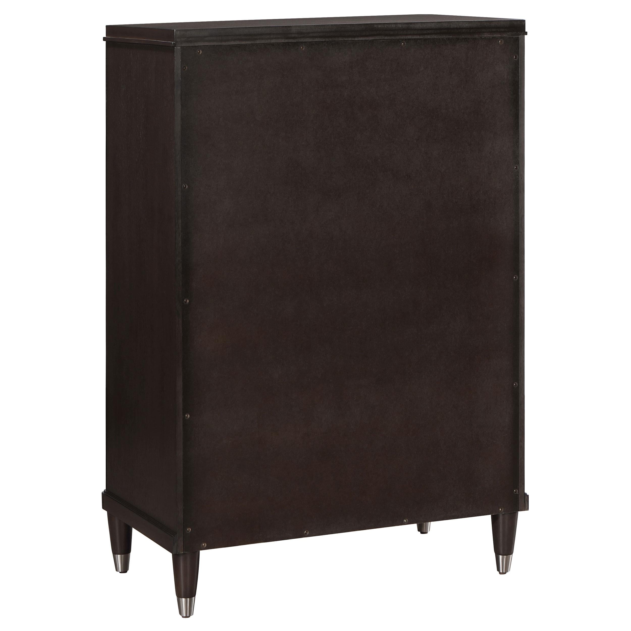  Coaster Furniture Emberlyn 223065 5-Drawer Bedroom Chest - Brown IMAGE 6