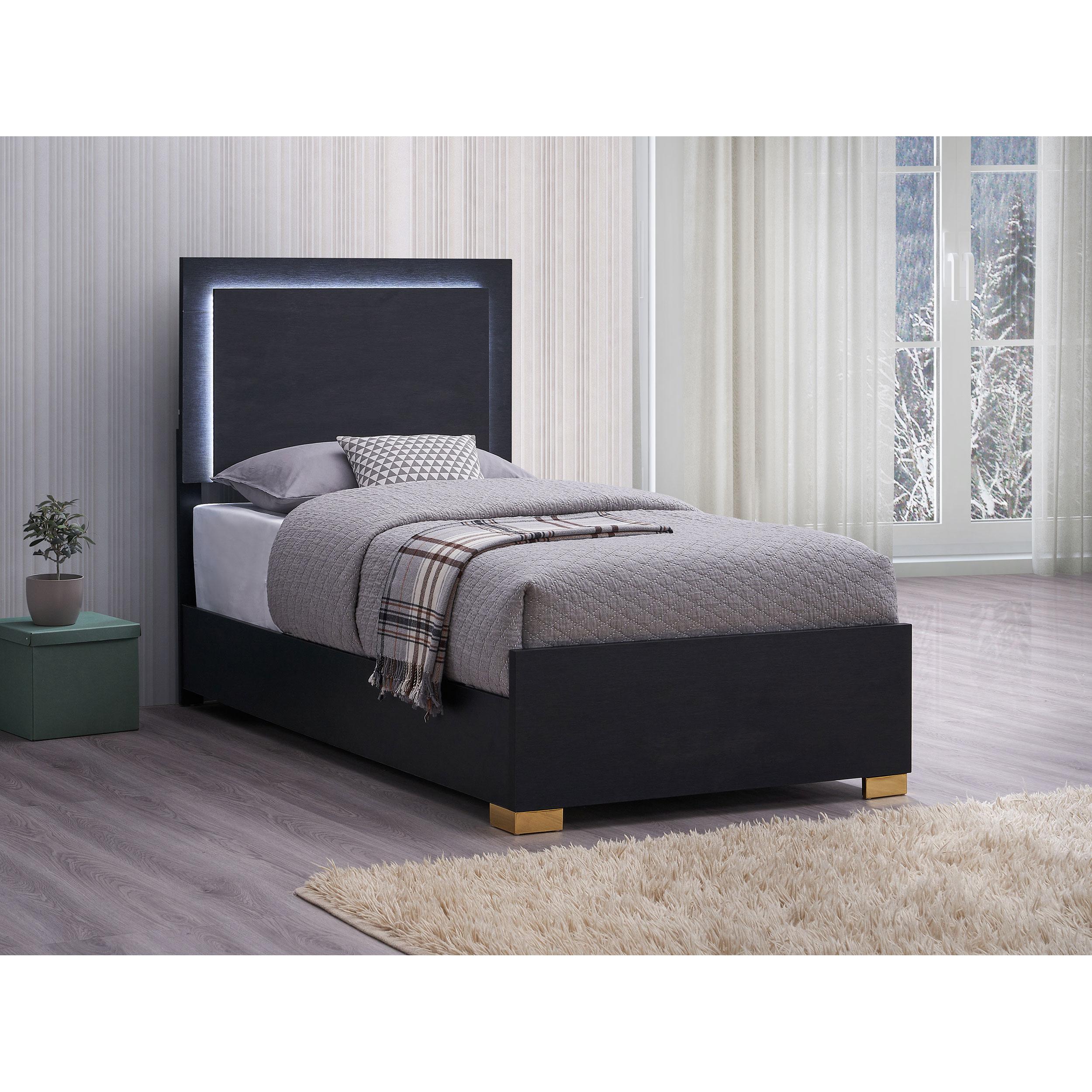  Size_Twin --  Coaster Furniture Marceline Panel Bed IMAGE 2