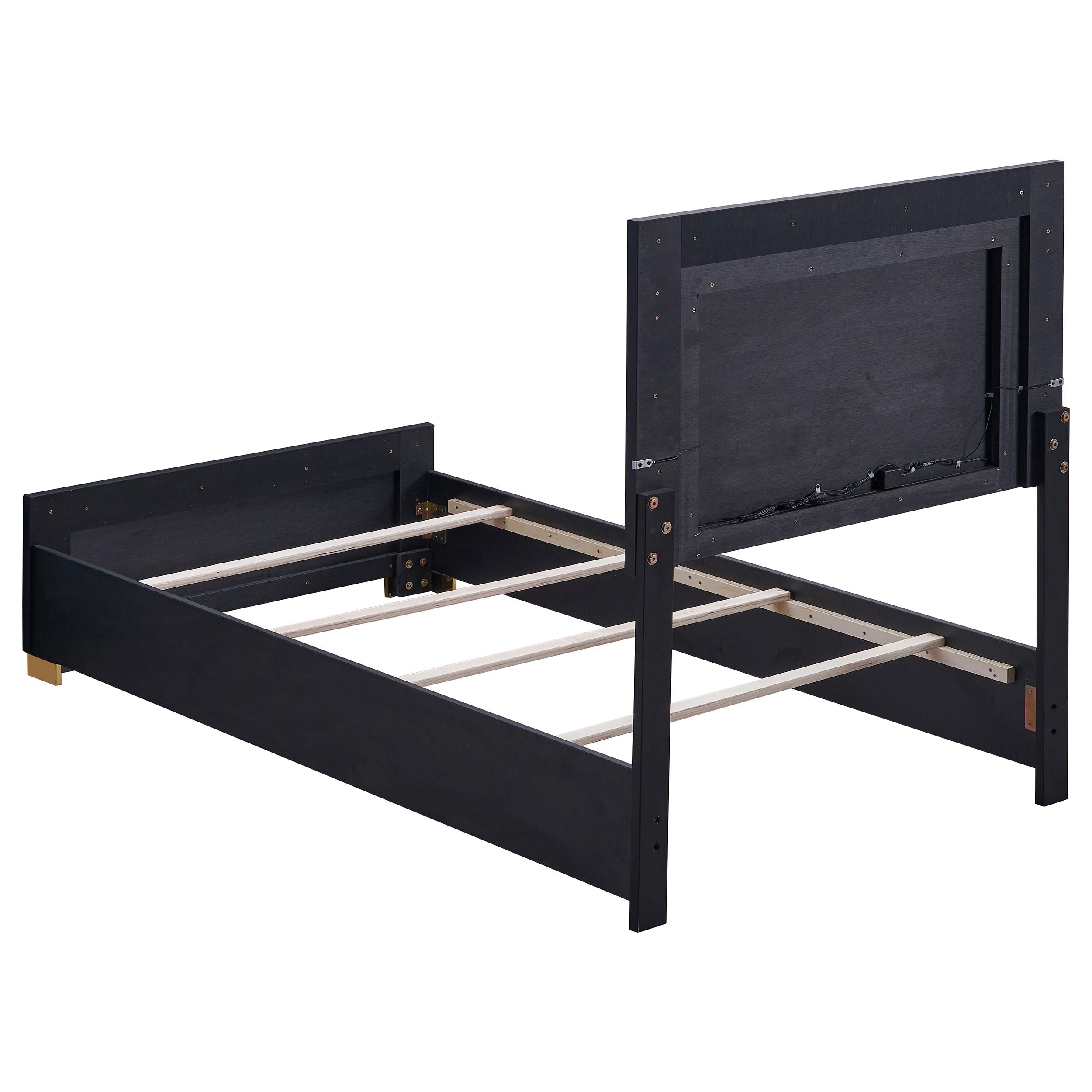  Size_Twin --  Coaster Furniture Marceline Panel Bed IMAGE 3