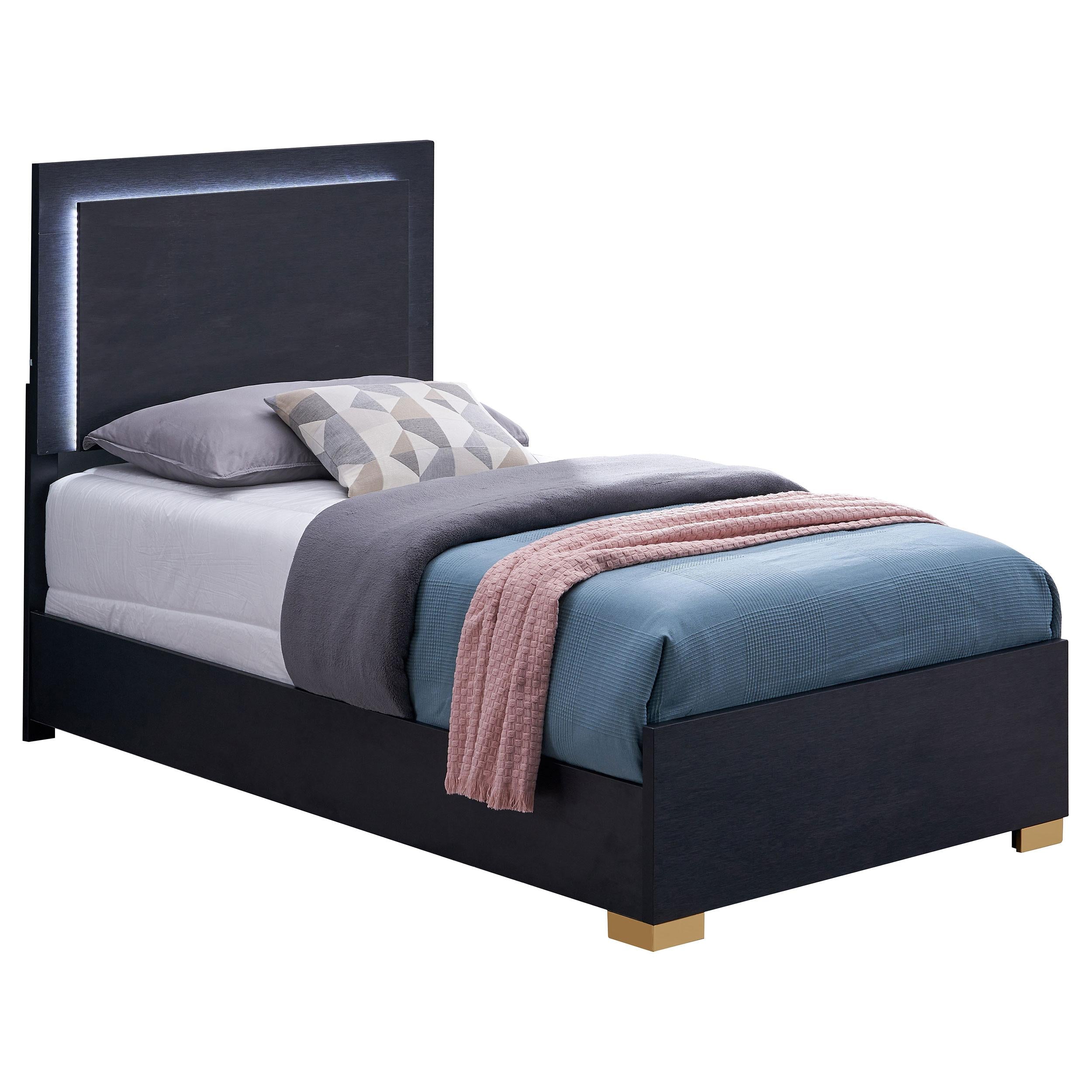  Size_Twin --  Coaster Furniture Marceline Panel Bed IMAGE 4