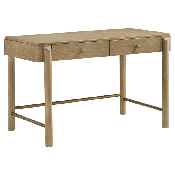 Coaster Furniture Arini 224307 2-Drawer Vanity Desk Makeup Table - Sand Wash