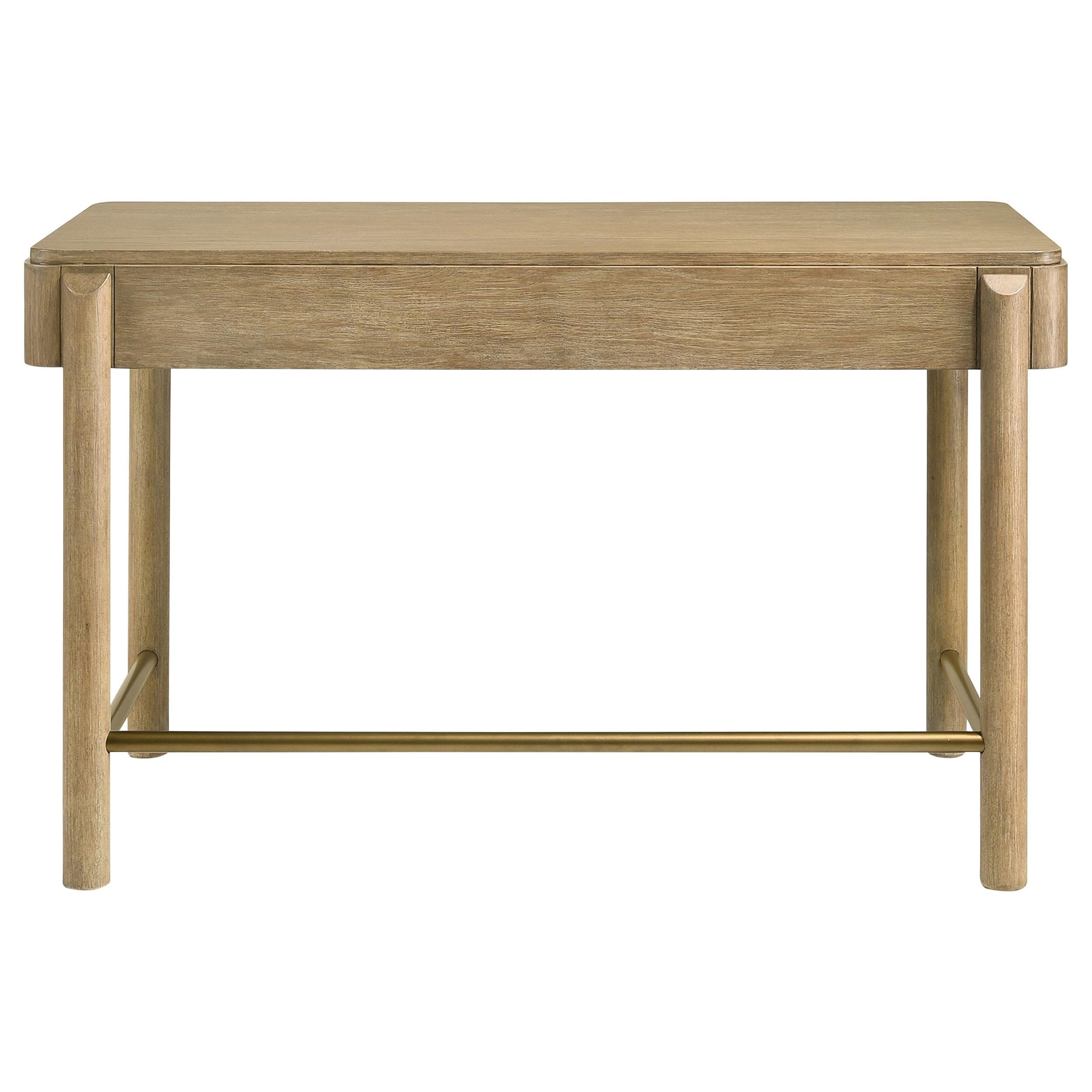  Coaster Furniture Arini 224307 2-Drawer Vanity Desk Makeup Table - Sand Wash IMAGE 6