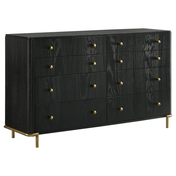 Coaster Furniture Arini 224333 8-Drawer Dresser - Black