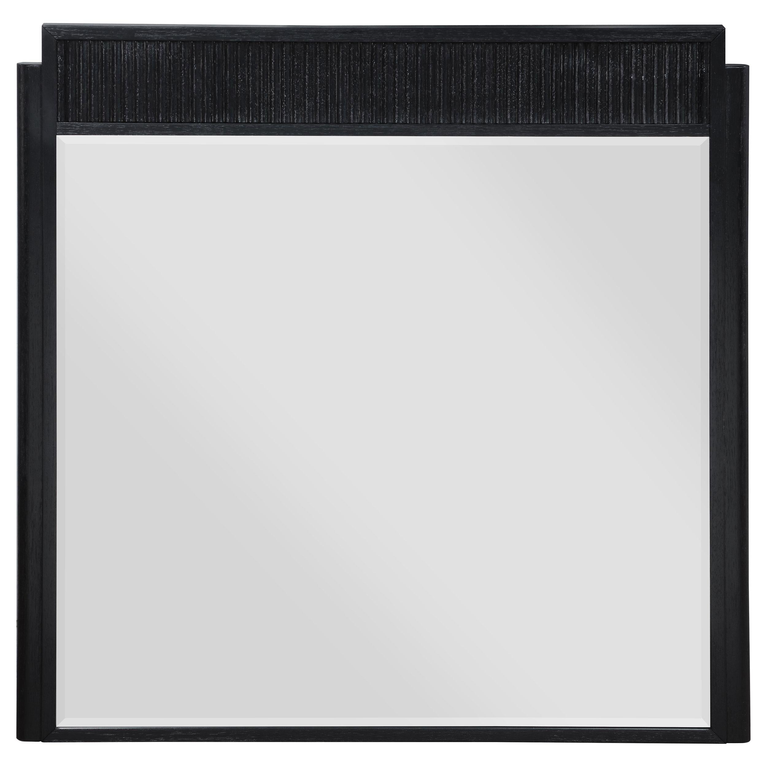  Coaster Furniture Brookmead 224714 Dresser Mirror - Black IMAGE 3