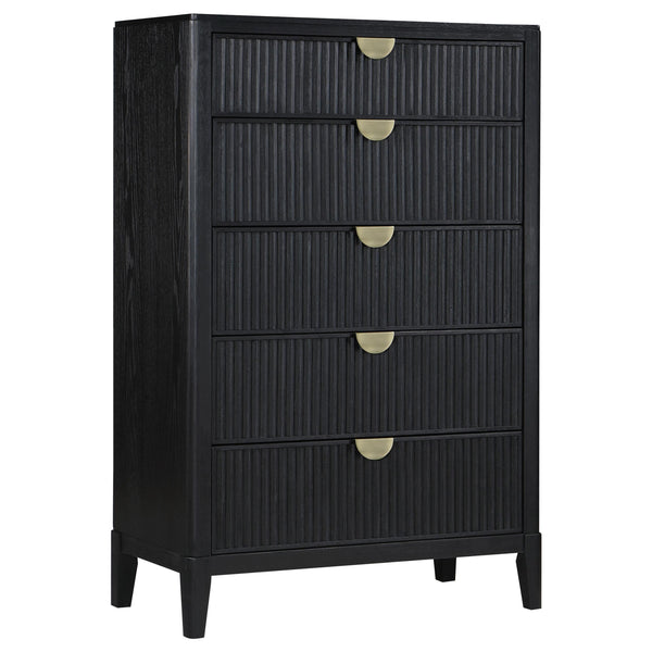Coaster Furniture Brookmead 224715 5-Drawer Bedroom Chest - Black