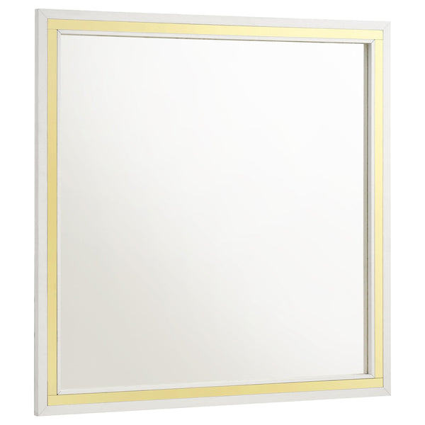 Coaster Furniture Lucia 224734 Dresser Mirror - White