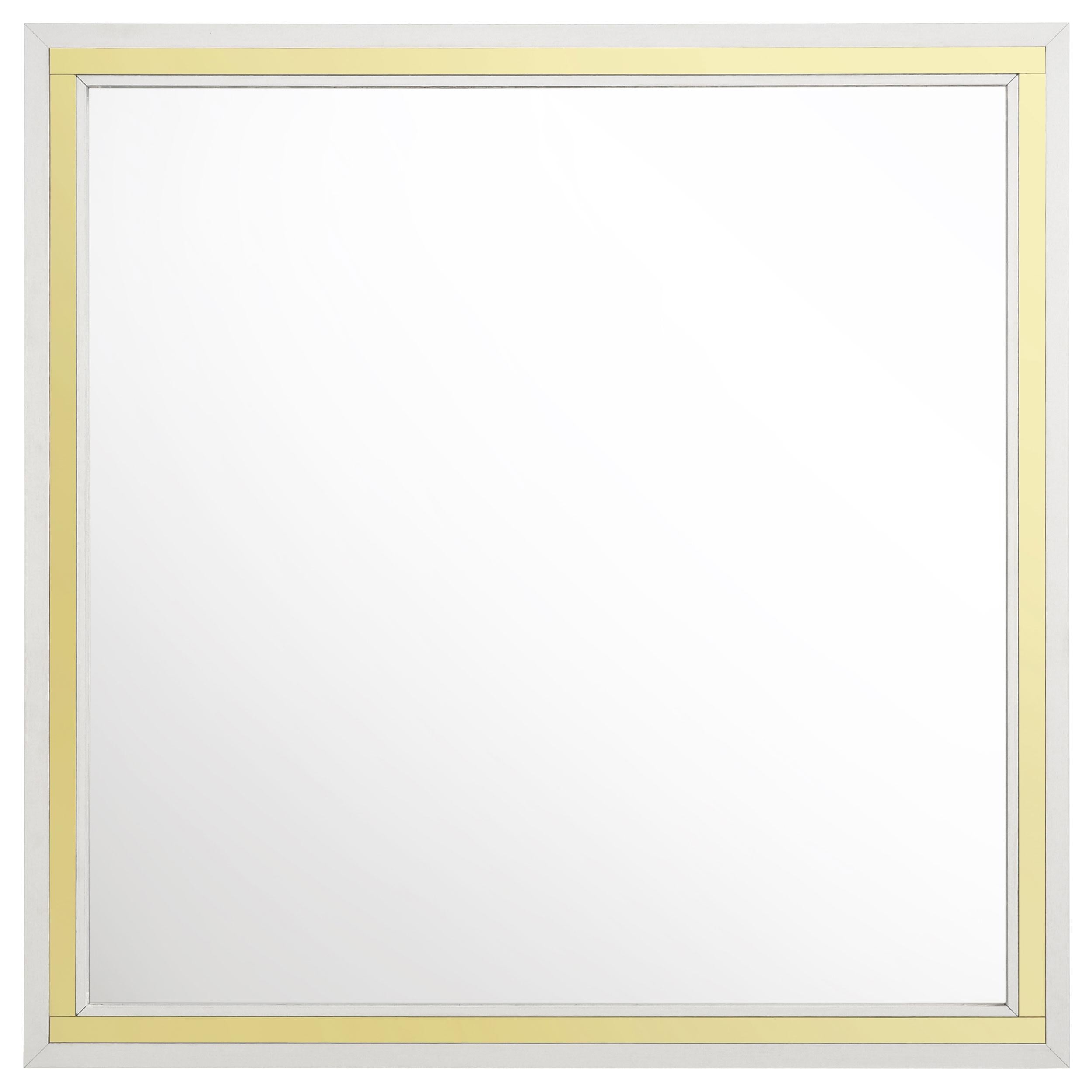  Coaster Furniture Lucia 224734 Dresser Mirror - White IMAGE 3