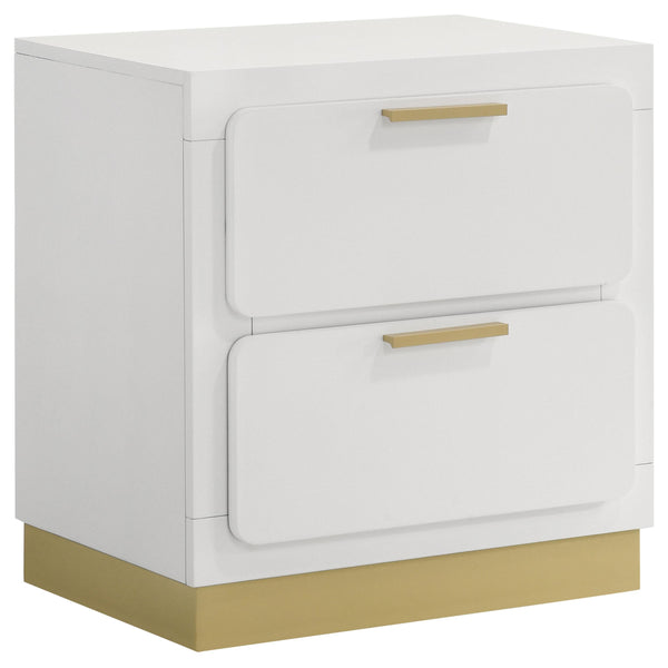 Coaster Furniture Caraway 224772 2-Drawer Nightstand - White