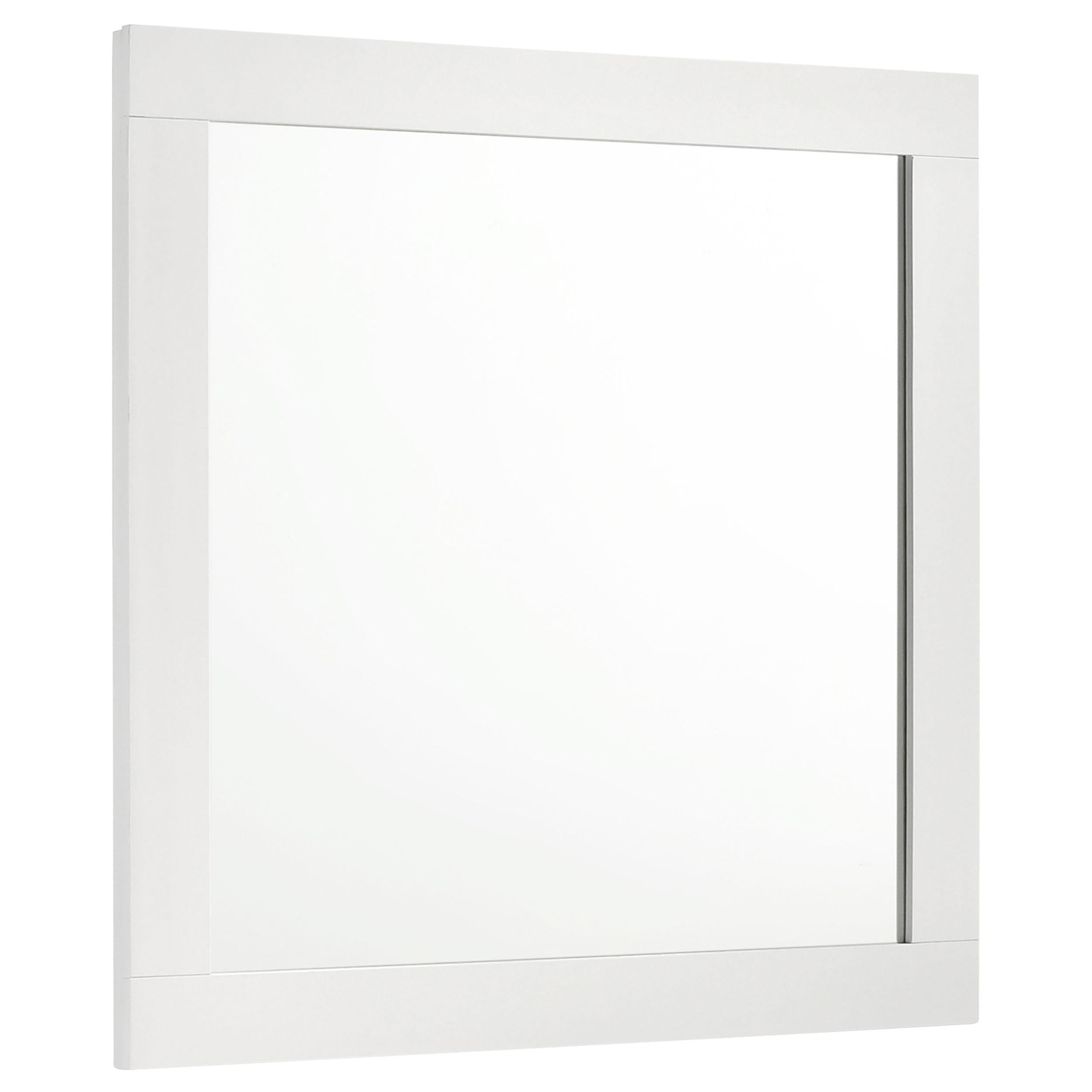  Coaster Furniture Caraway 224774 Dresser Mirror - White IMAGE 1