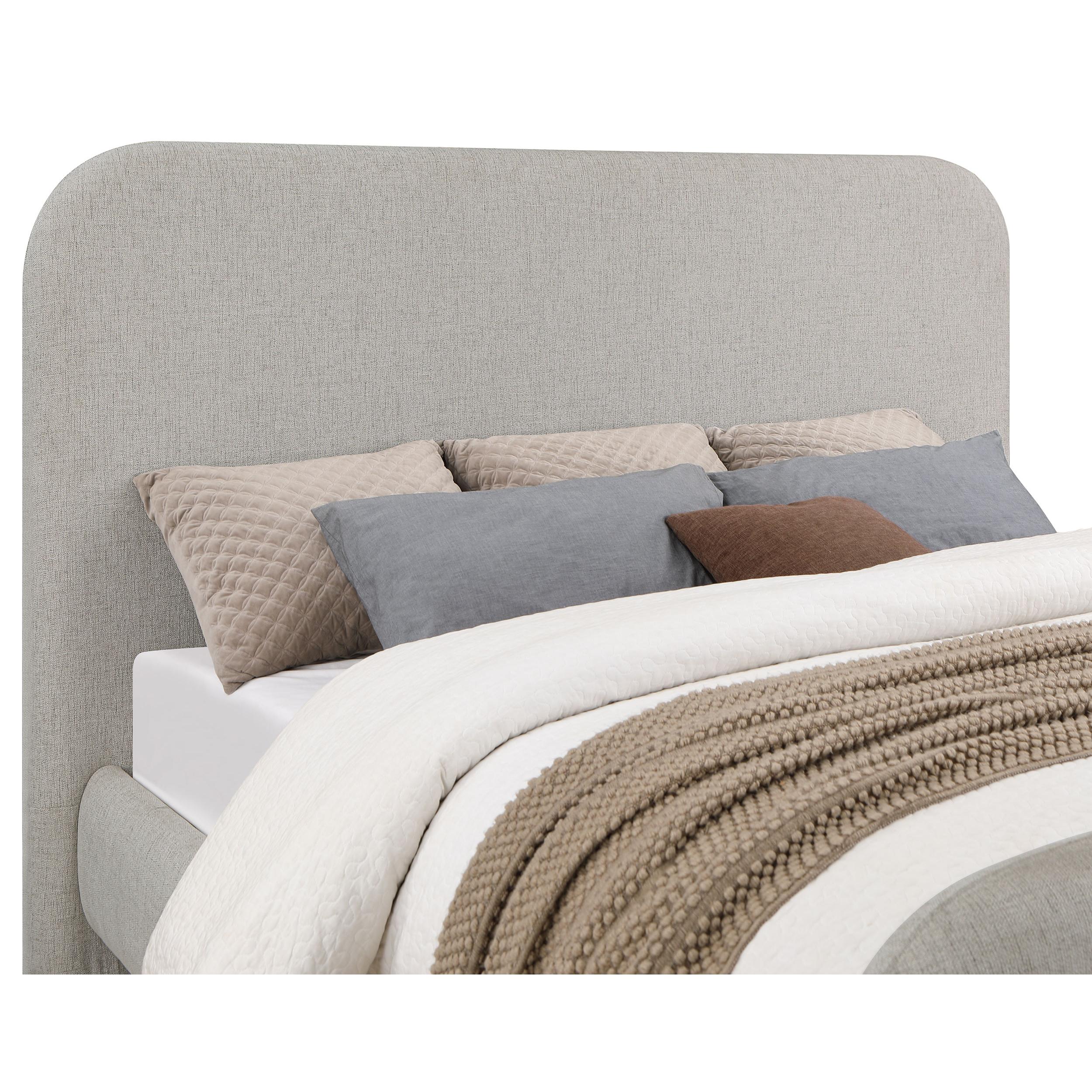  Size_Queen --  Coaster Furniture Wren Upholstered Panel Bed IMAGE 7