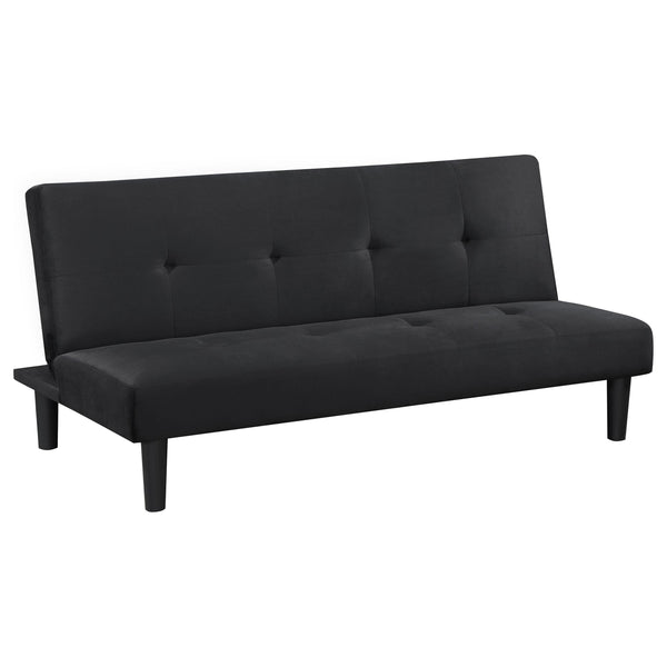 Coaster Furniture Stanford 360238 Upholstered Tufted Convertible Sofa Bed - Black