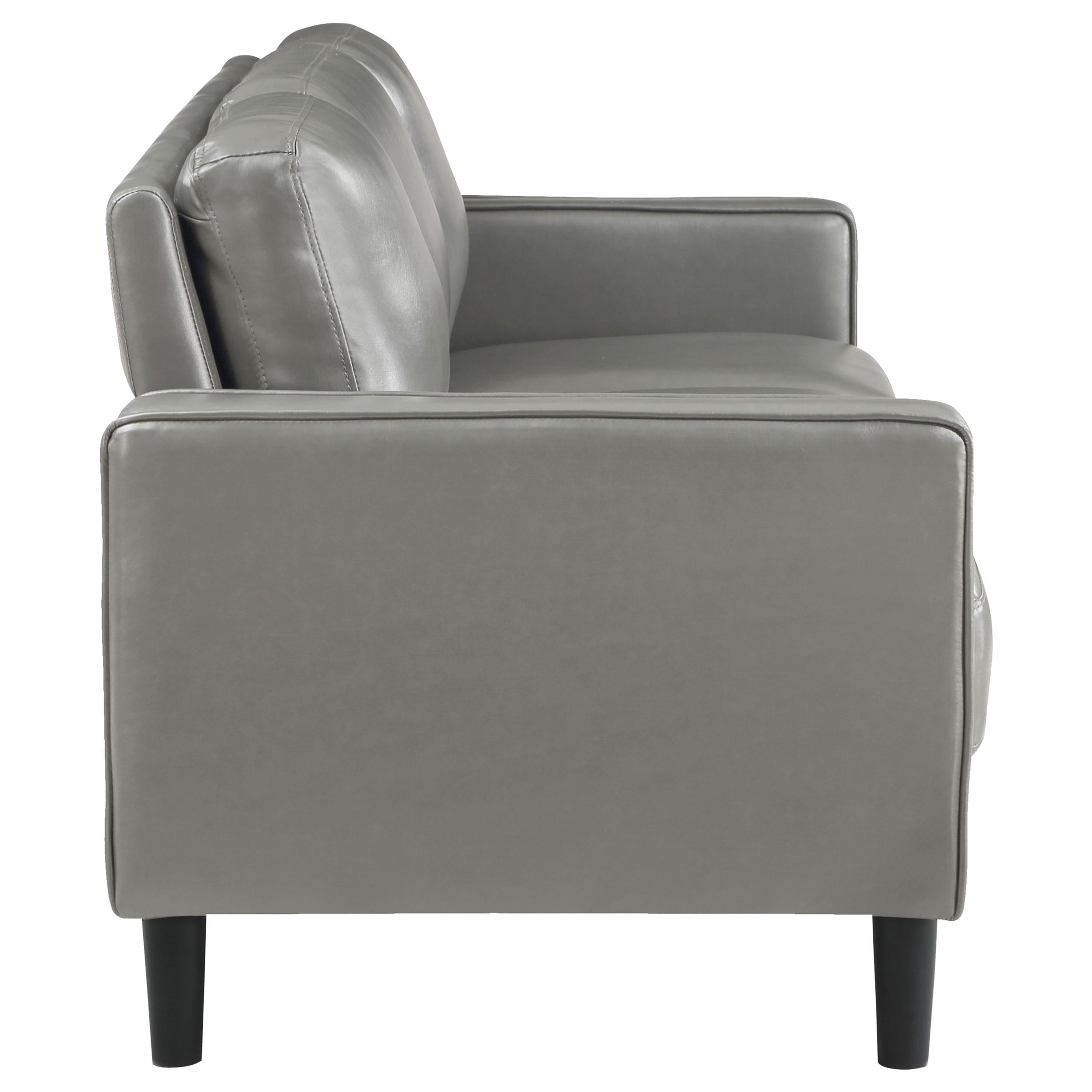 Coaster Furniture Ruth 508365 Upholstered Track Arm Sofa - Grey IMAGE 8