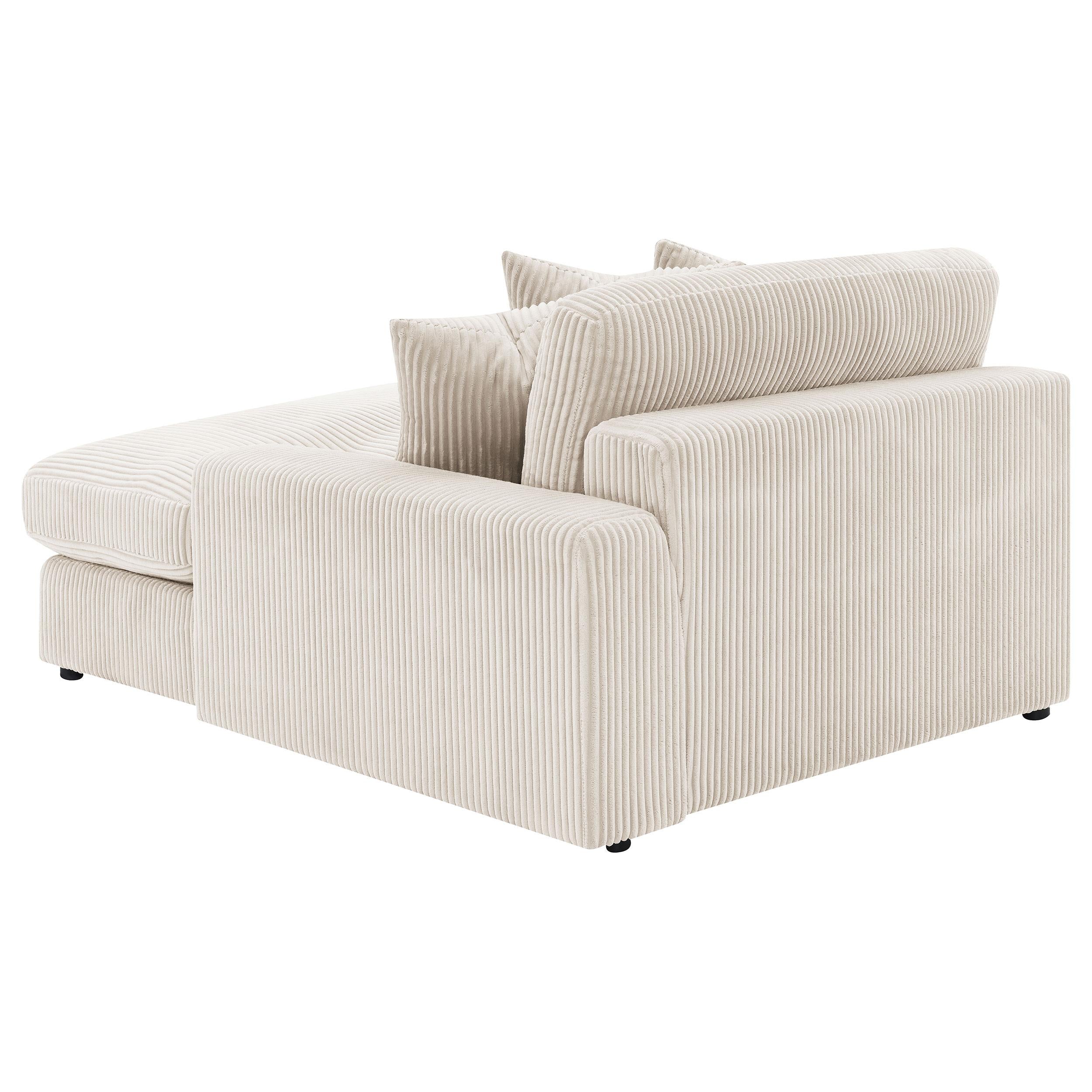  Coaster Furniture Blaine 509899 Upholstered Reversible Chaise Sectional Sofa - Sand IMAGE 13