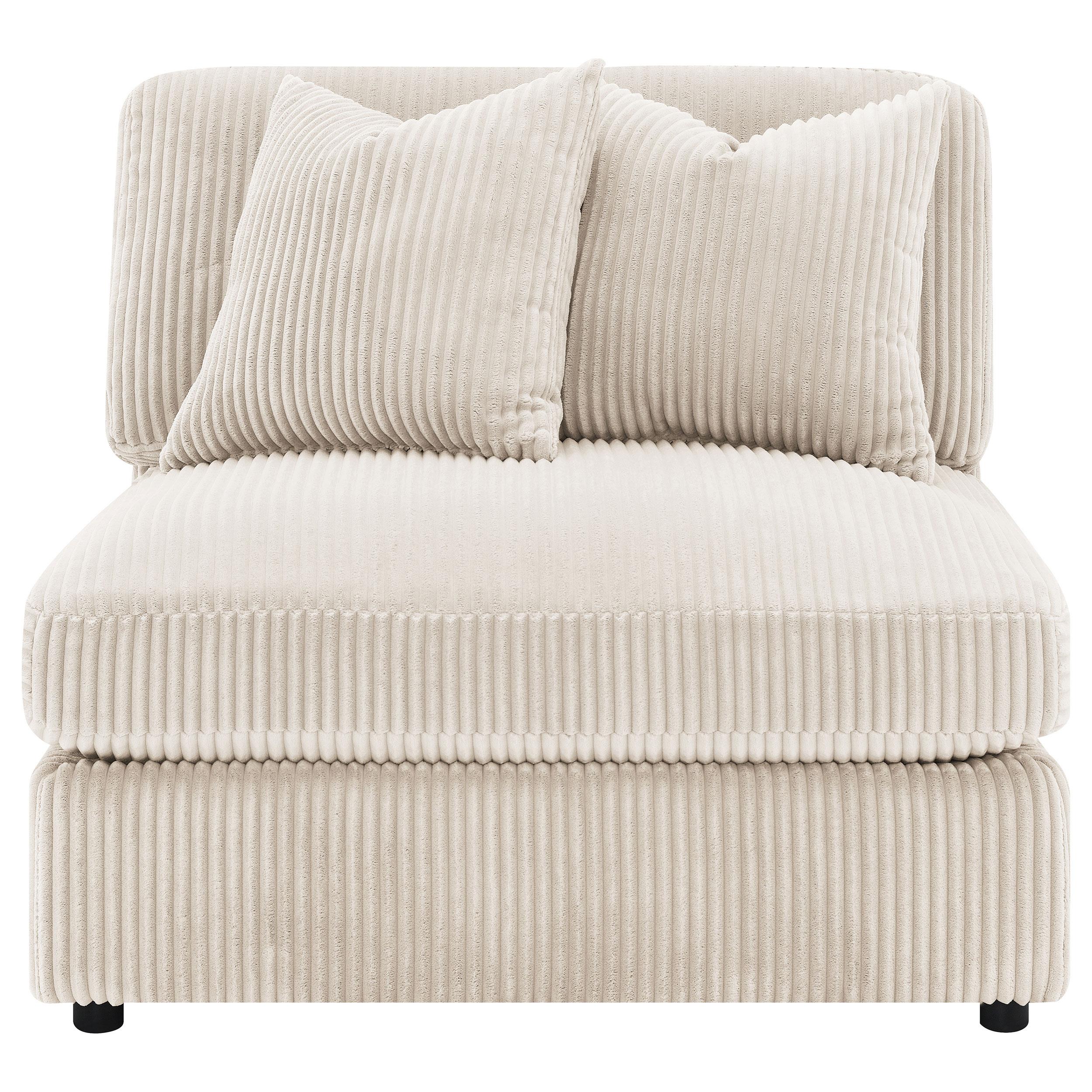  Coaster Furniture Blaine 509899-SET Upholstered Reversible Sectional Sofa - Sand IMAGE 12