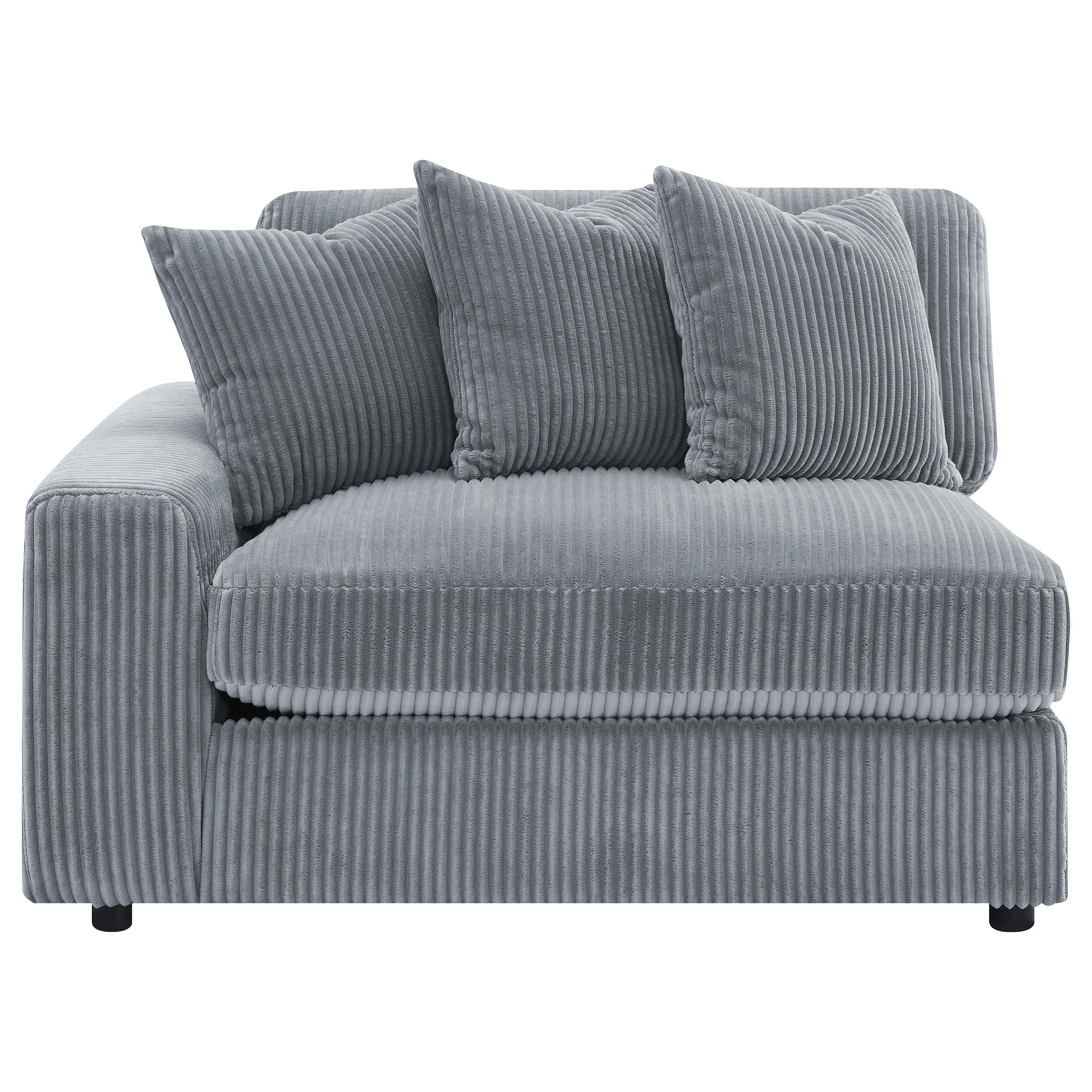  Coaster Furniture Blaine 509900-SET Upholstered Reversible Sectional Sofa - Fog IMAGE 10