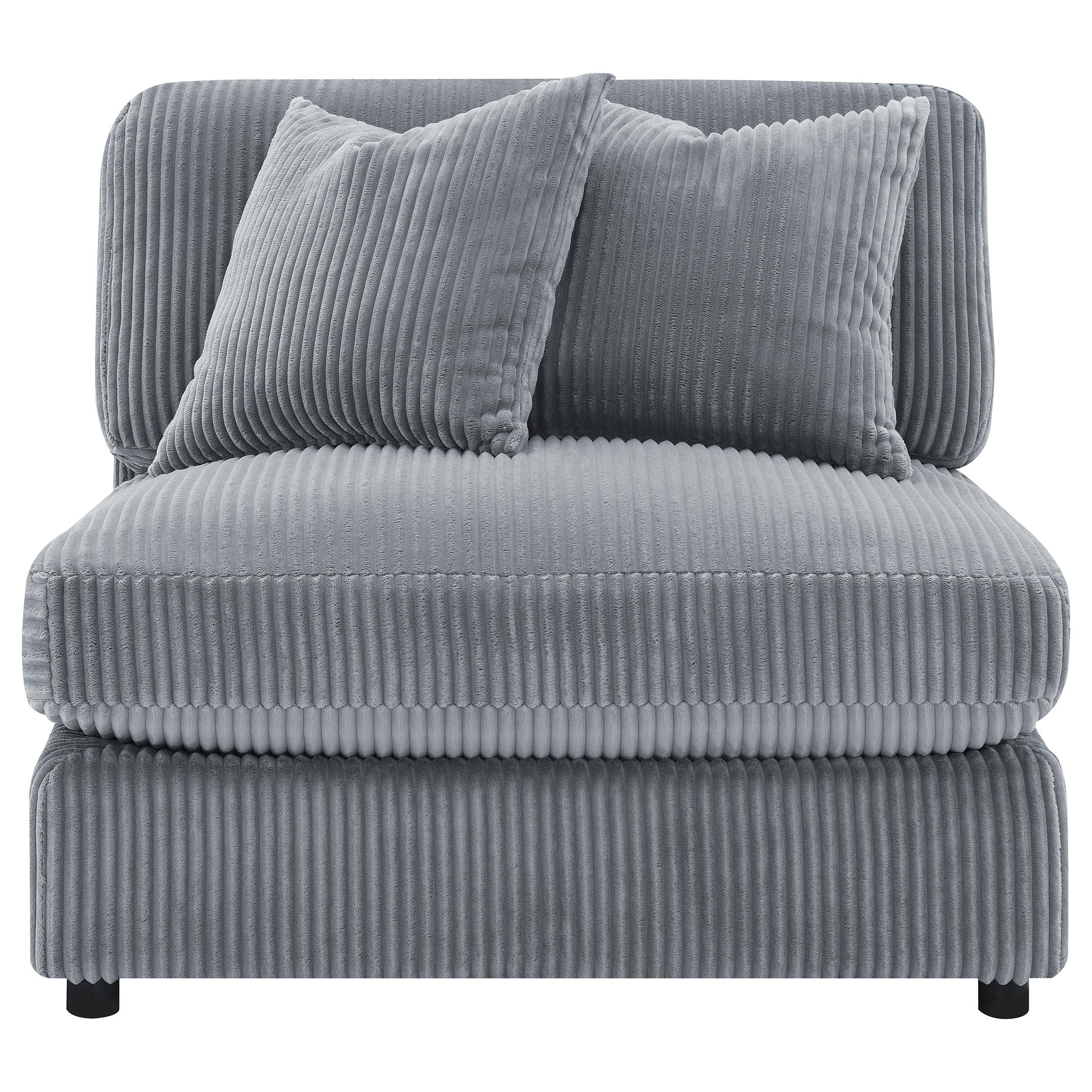  Coaster Furniture Blaine 509900-SET Upholstered Reversible Sectional Sofa - Fog IMAGE 12