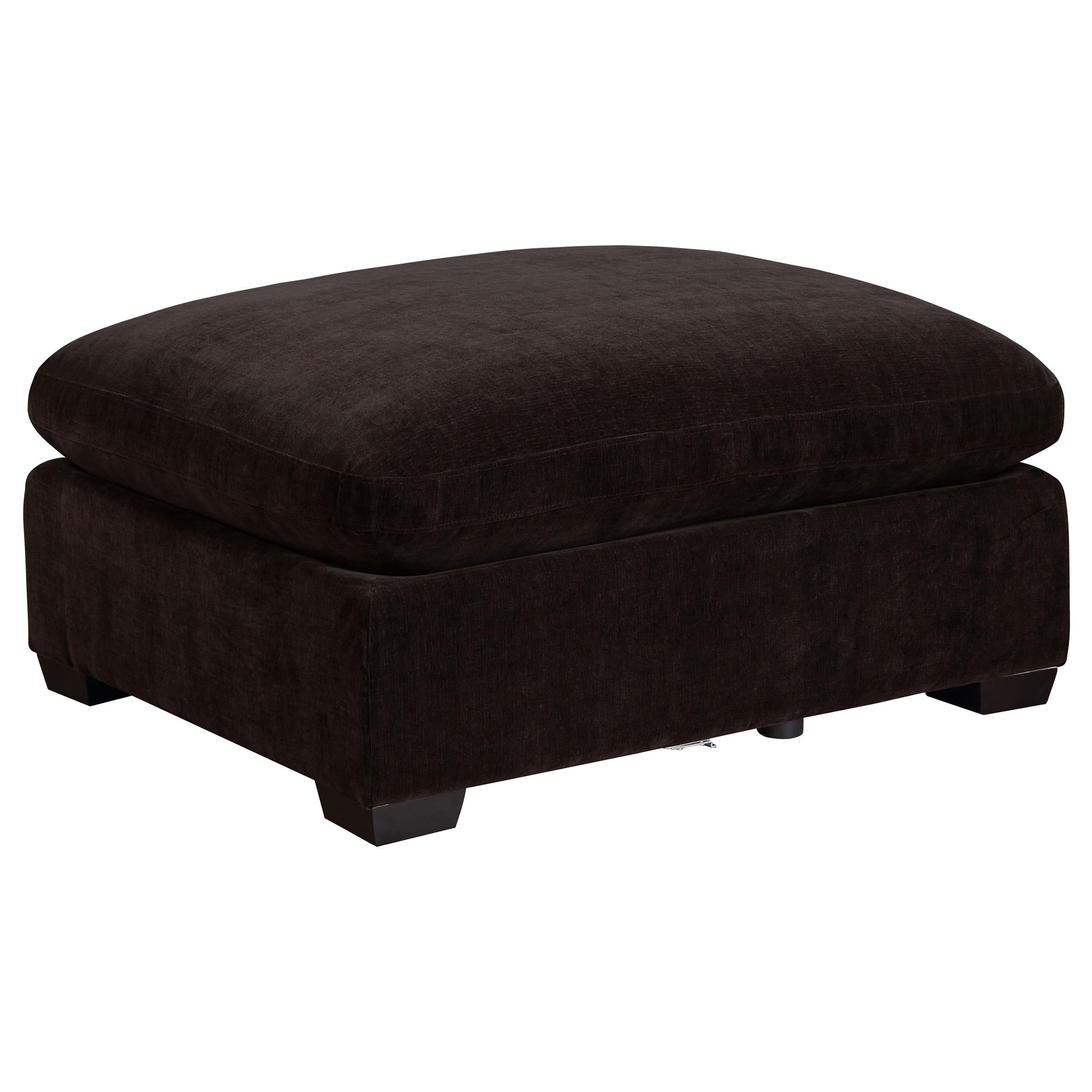  Coaster Furniture Lakeview 551464-SET 6 pc Upholstered Modular Sectional Sofa - Dark Chocolate IMAGE 4
