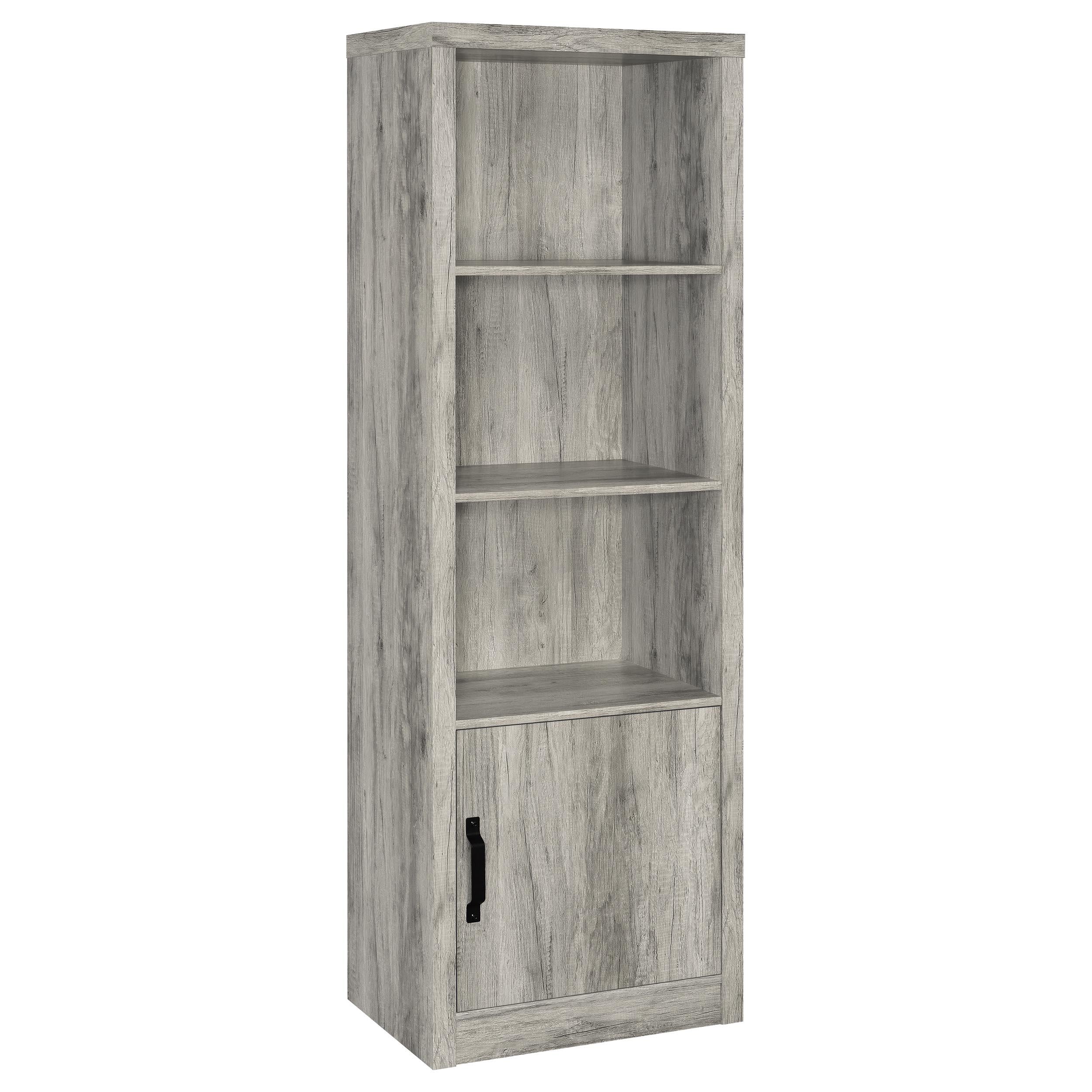  Coaster Furniture Burke 701024-SET 3-Piece Entertainment Center - Grey Driftwood IMAGE 8