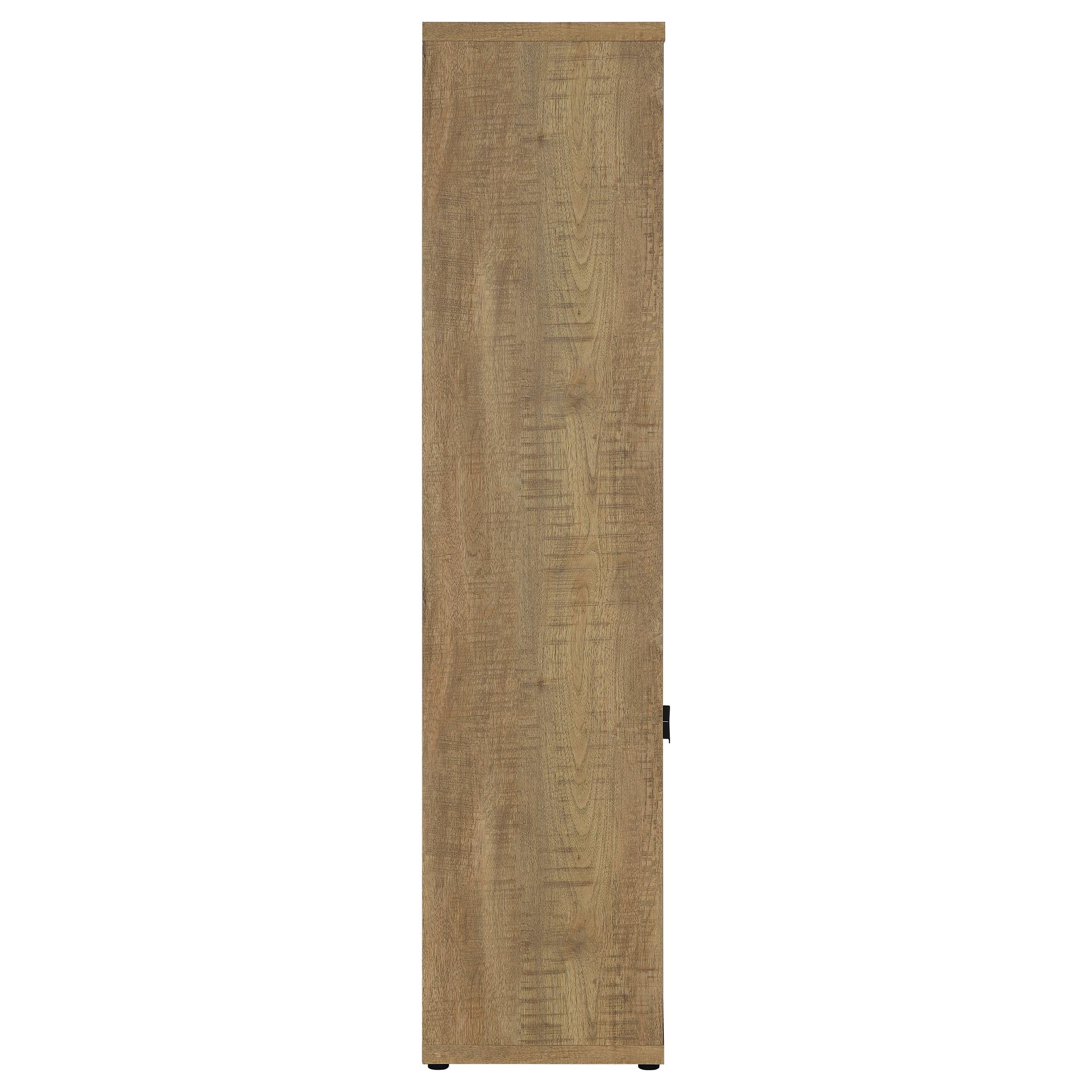  Coaster Furniture Tabby 701703 3-shelf Engineered Wood Media Tower - Mango IMAGE 8