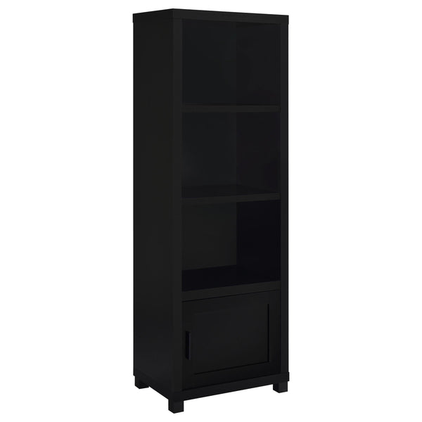 Coaster Furniture Jupiter 707756 3-shelf Engineered Wood Media Tower - Black