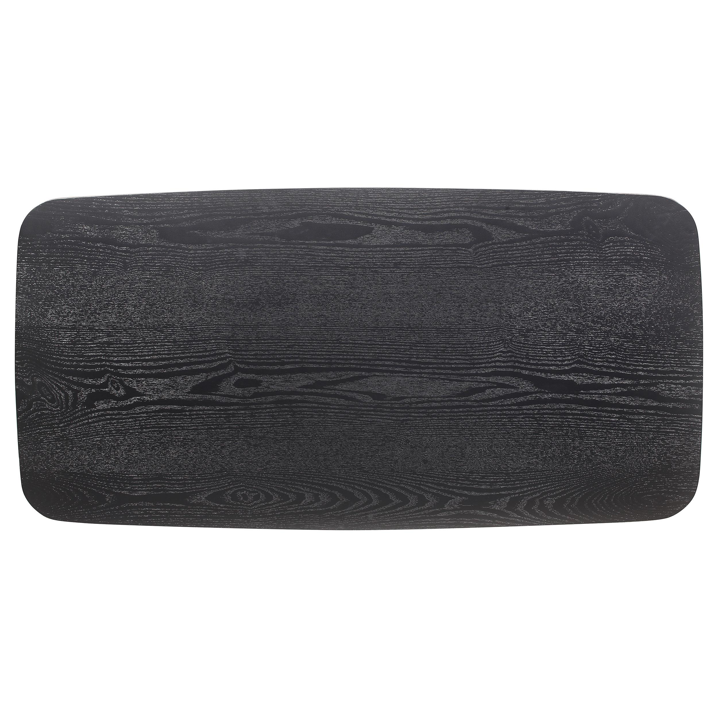  Coaster Furniture Radley 708490 3-piece Rectangular Coffee Table Set - Black IMAGE 10