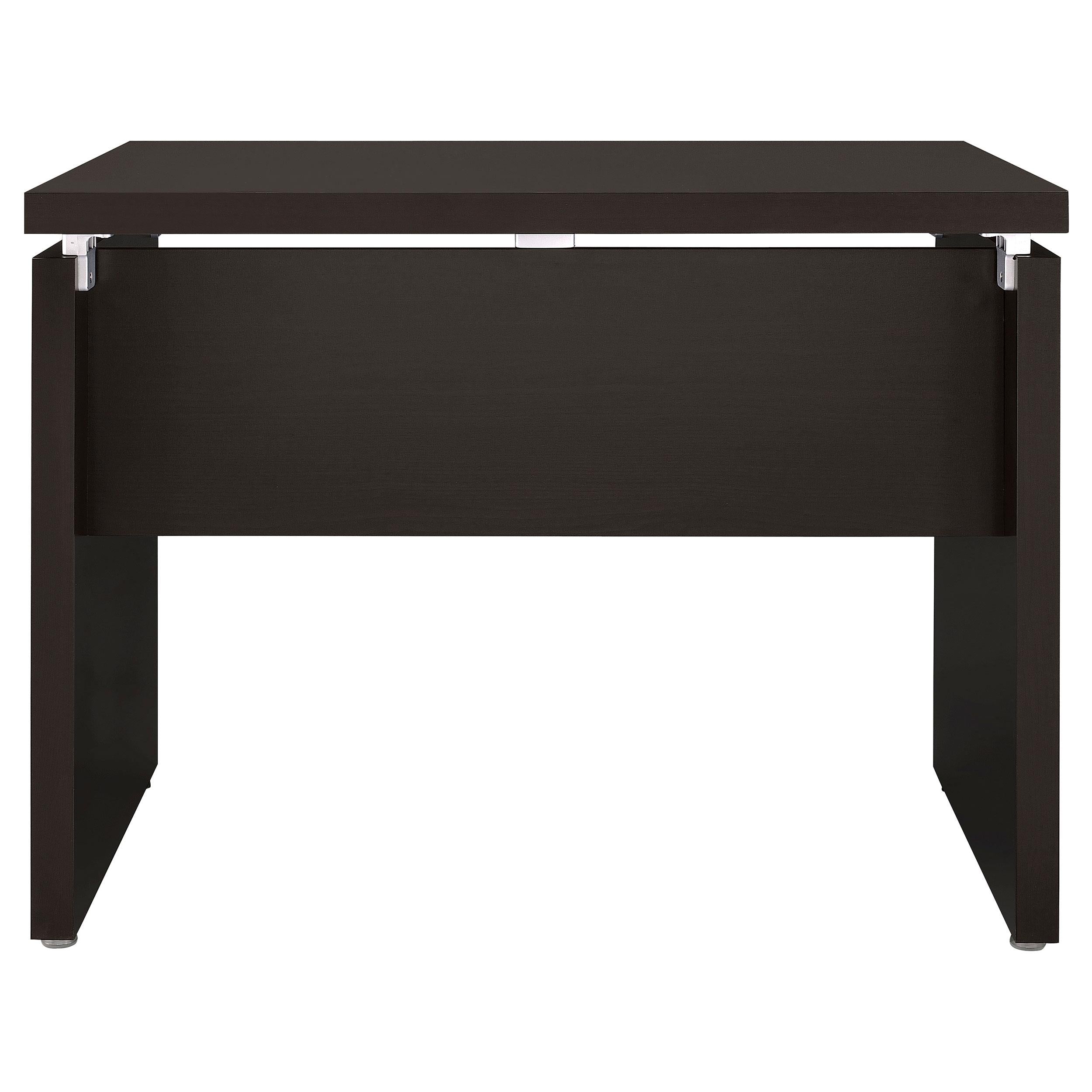  Coaster Furniture Skylar 800891L 83-inch L-Shaped Office Computer Desk - Cappuccino IMAGE 9