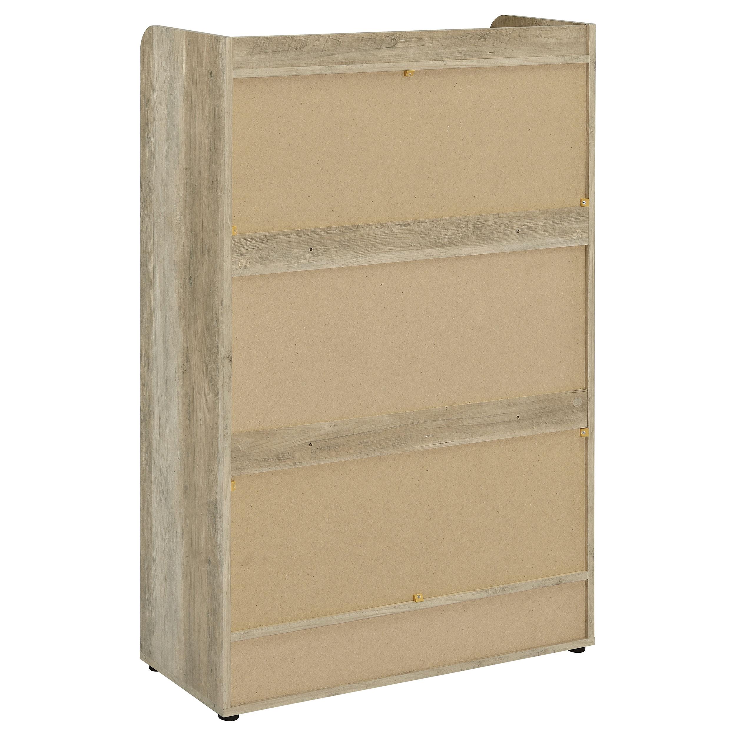  Coaster Furniture Denia 950403 3-tier Engineered Wood Shoe Cabinet - White IMAGE 8