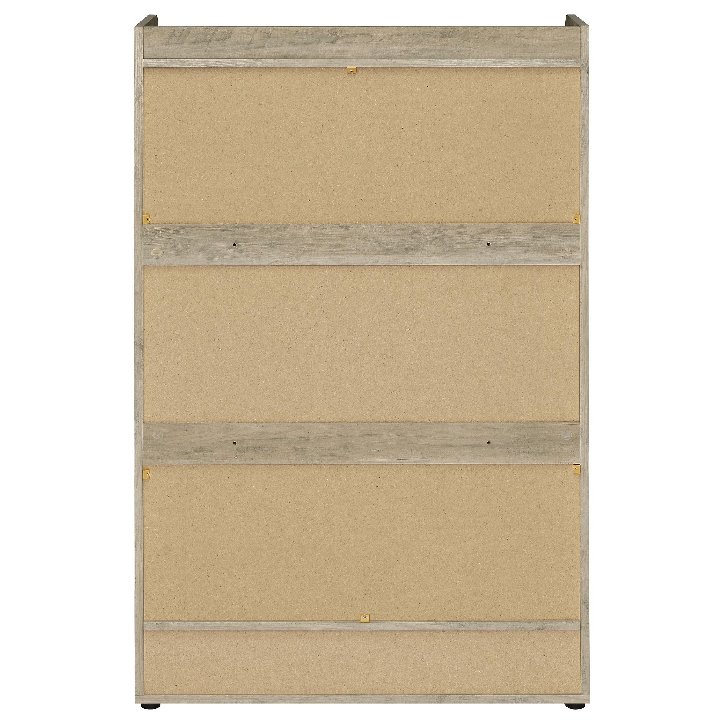 Coaster Furniture Denia 950403 3-tier Engineered Wood Shoe Cabinet - White IMAGE 9