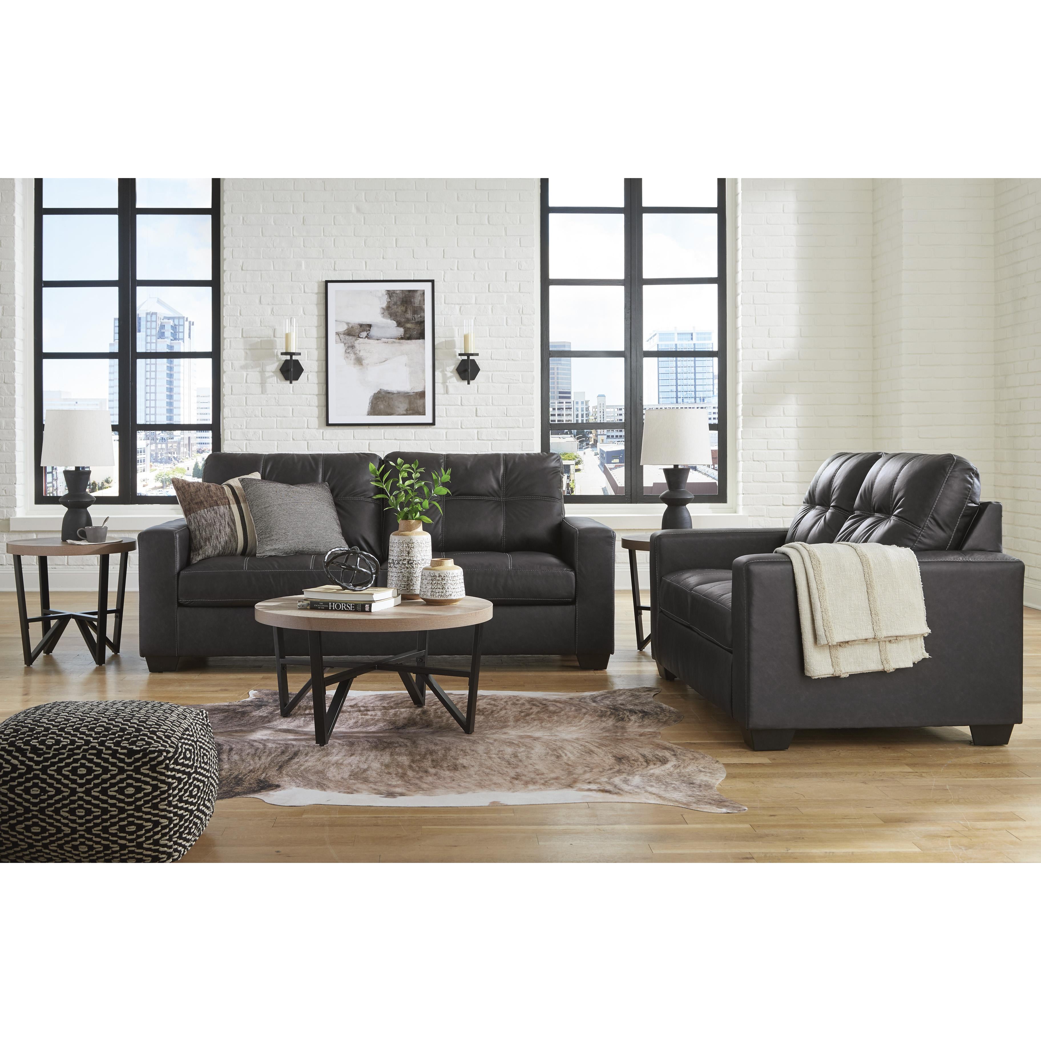  Manufacturer Color_Carbon --  Barlin Mills 1700435 Loveseat IMAGE 8