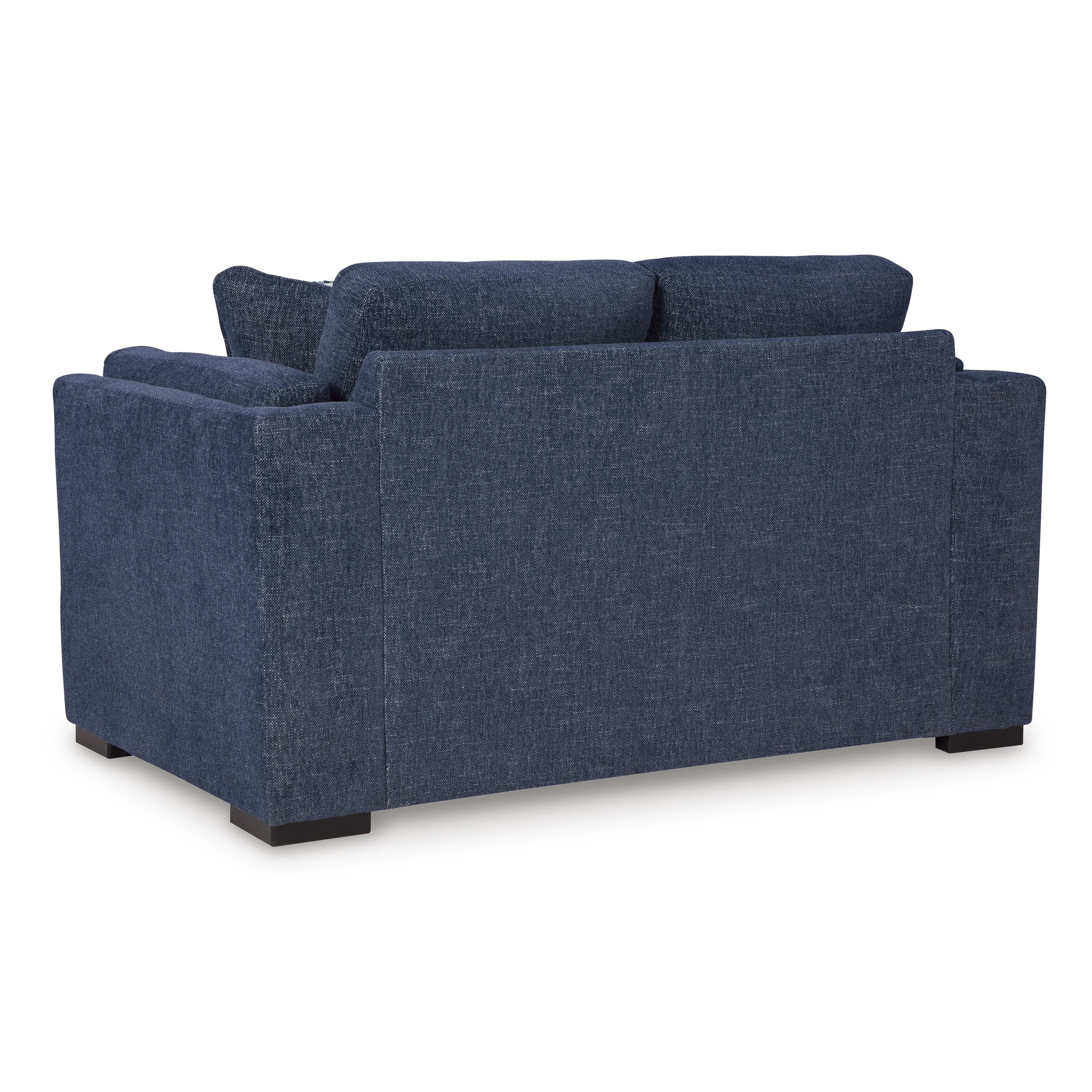  Manufacturer Color_Navy --  Benchcraft Evansley Stationary Fabric Loveseat IMAGE 4