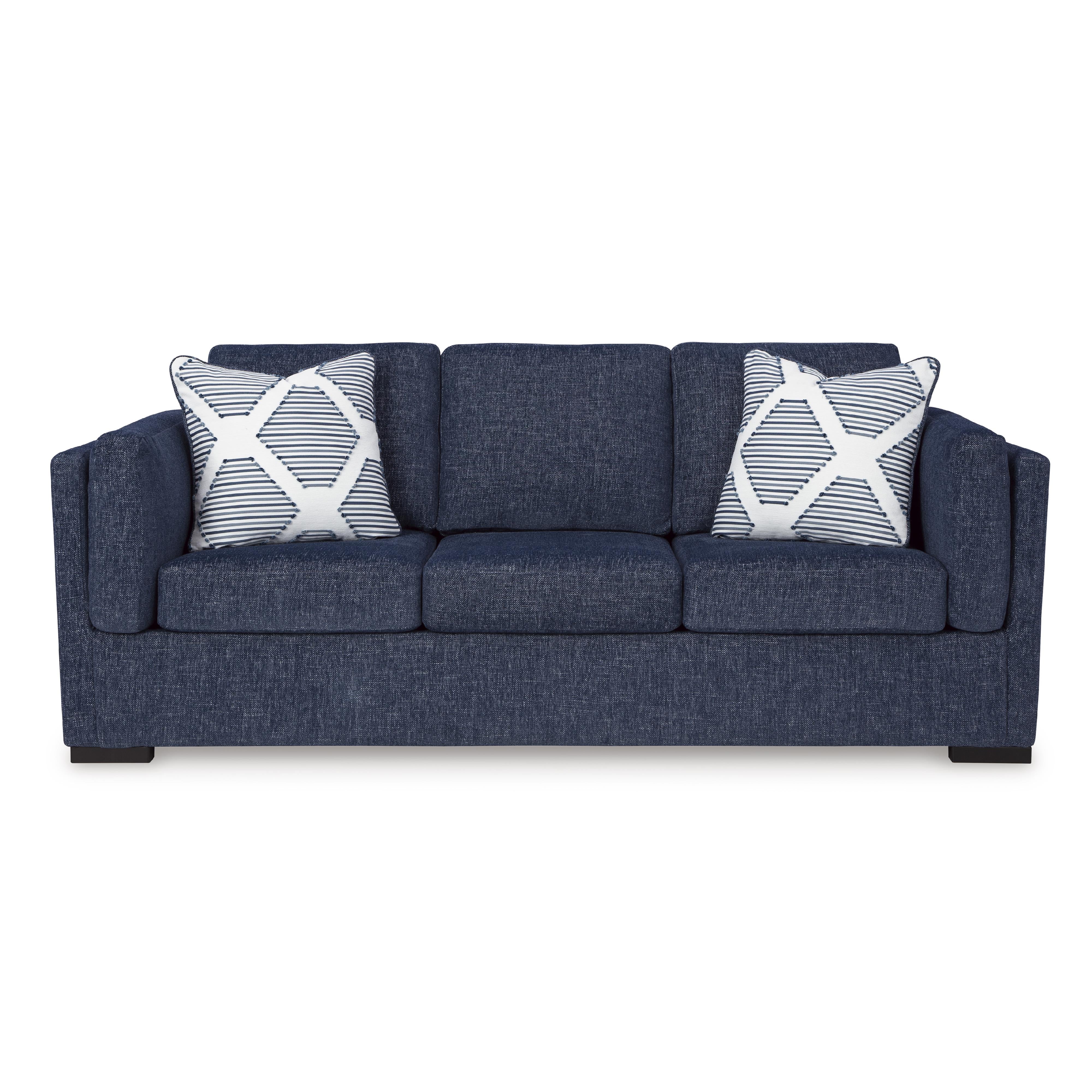  Manufacturer Color_Navy --  Benchcraft Evansley Stationary Fabric Sofa IMAGE 2