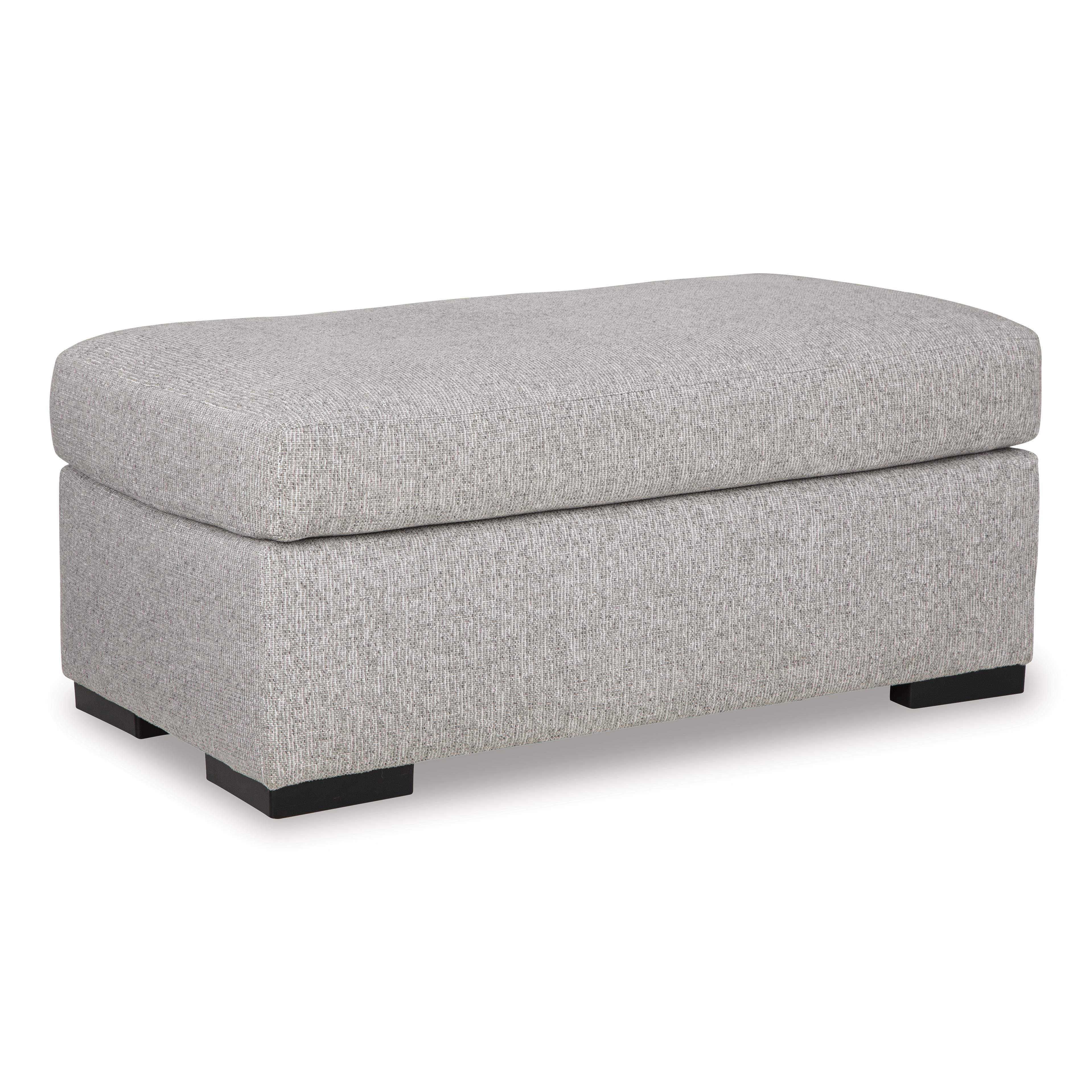  Manufacturer Color_Pewter --  Evansley 5450314 Ottoman IMAGE 1
