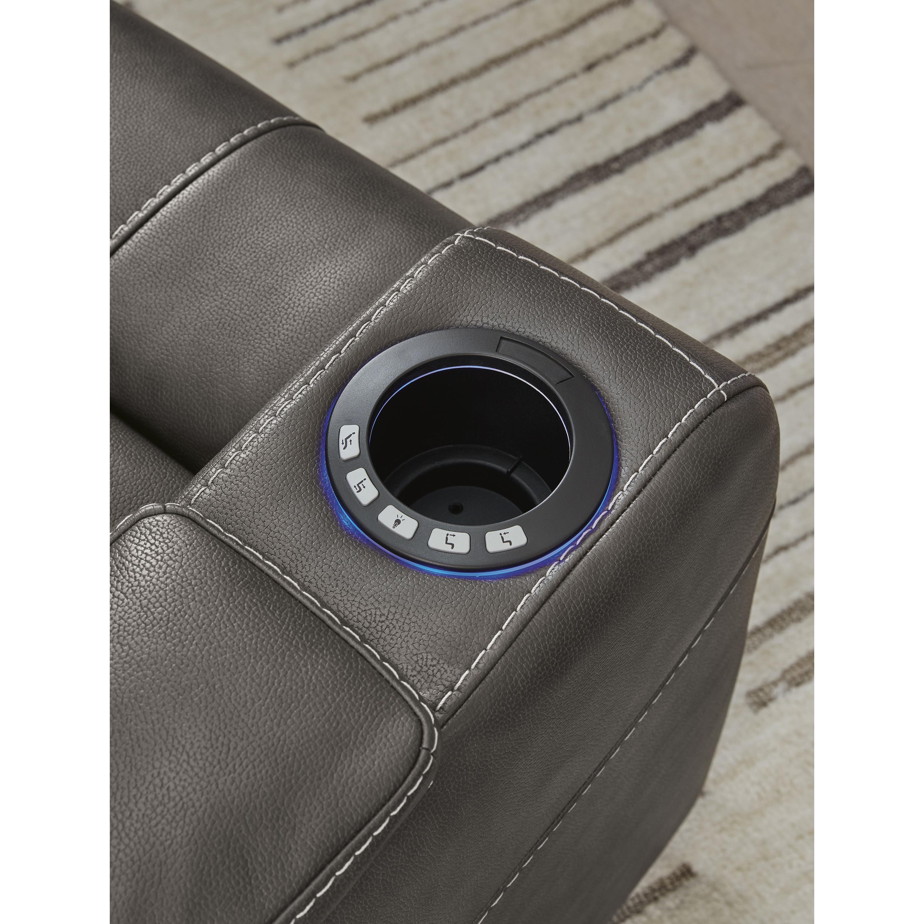  Signature Design by Ashley Feazada 6620513 Power Rocker Recliner with Adjustable Headrest IMAGE 10