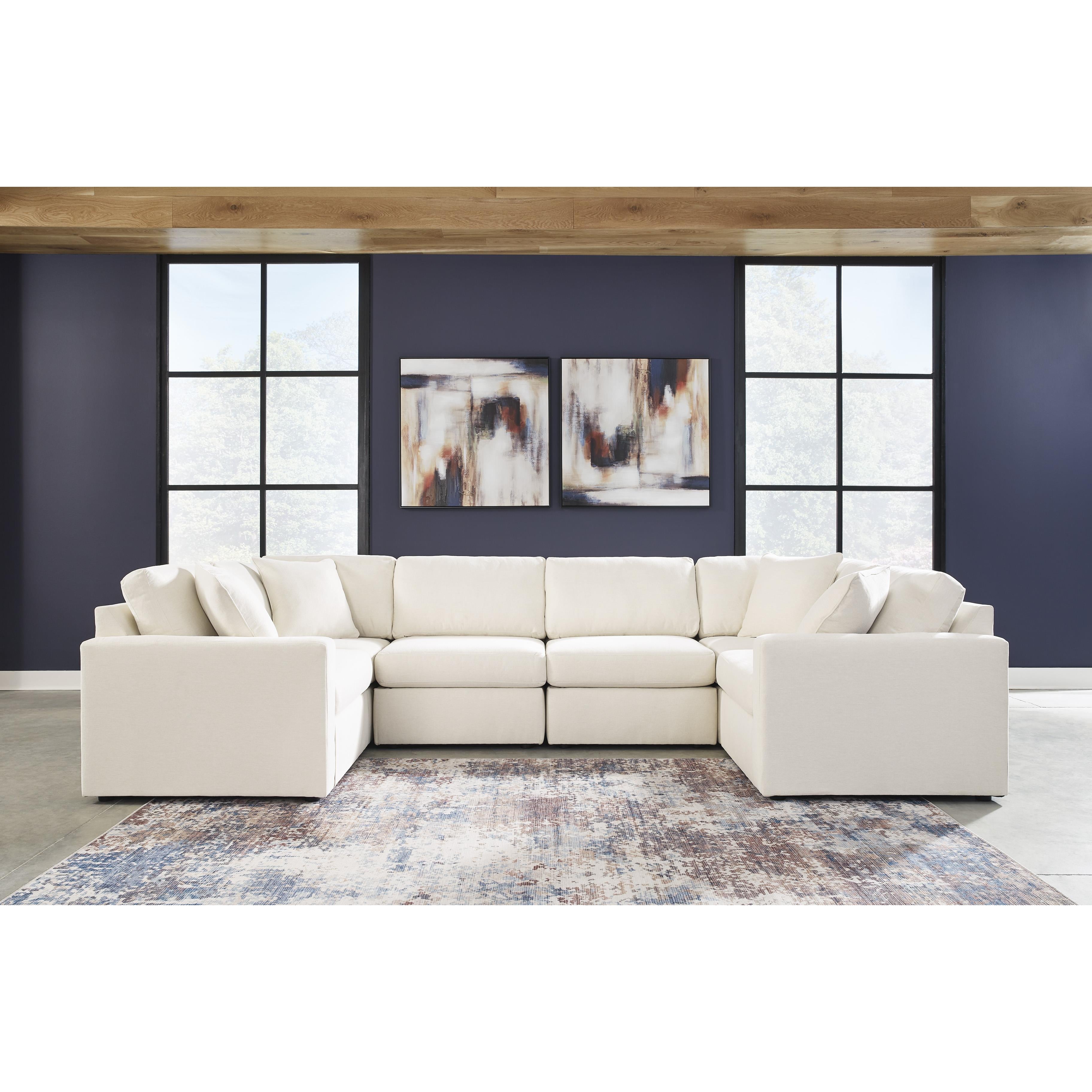  Manufacturer Color_Oyster --  Modmax 92103S8 6 pc Sectional IMAGE 2
