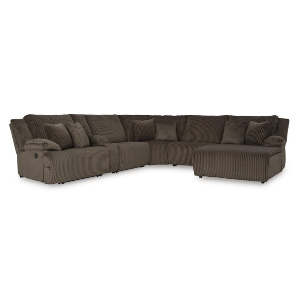 Signature Design by Ashley Top Tier Reclining Fabric 6 pc Sectional