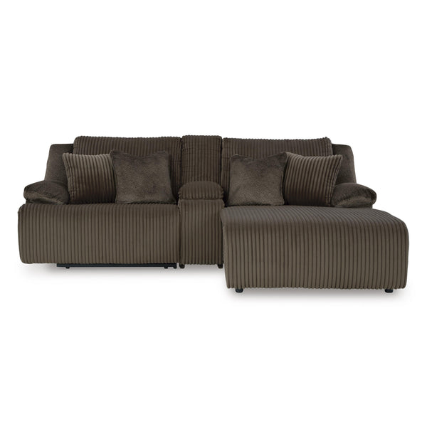 Signature Design by Ashley Top Tier Reclining Fabric Sofa