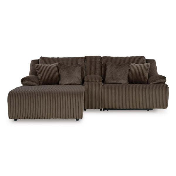 Signature Design by Ashley Top Tier Reclining Fabric Sofa