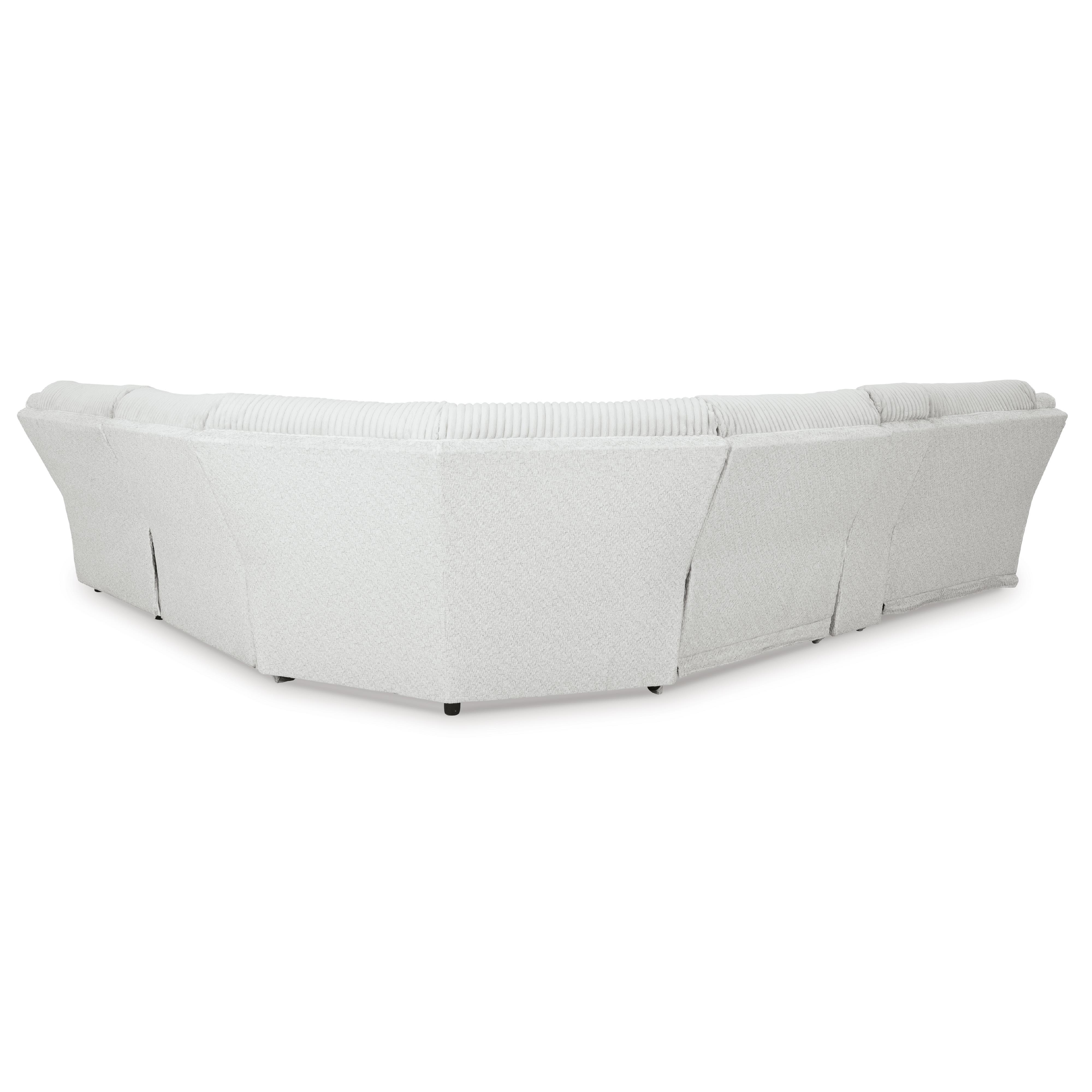  Manufacturer Color_Alloy --  Top Tier 92706S1 6 pc Reclining Sectional with Chaise IMAGE 3