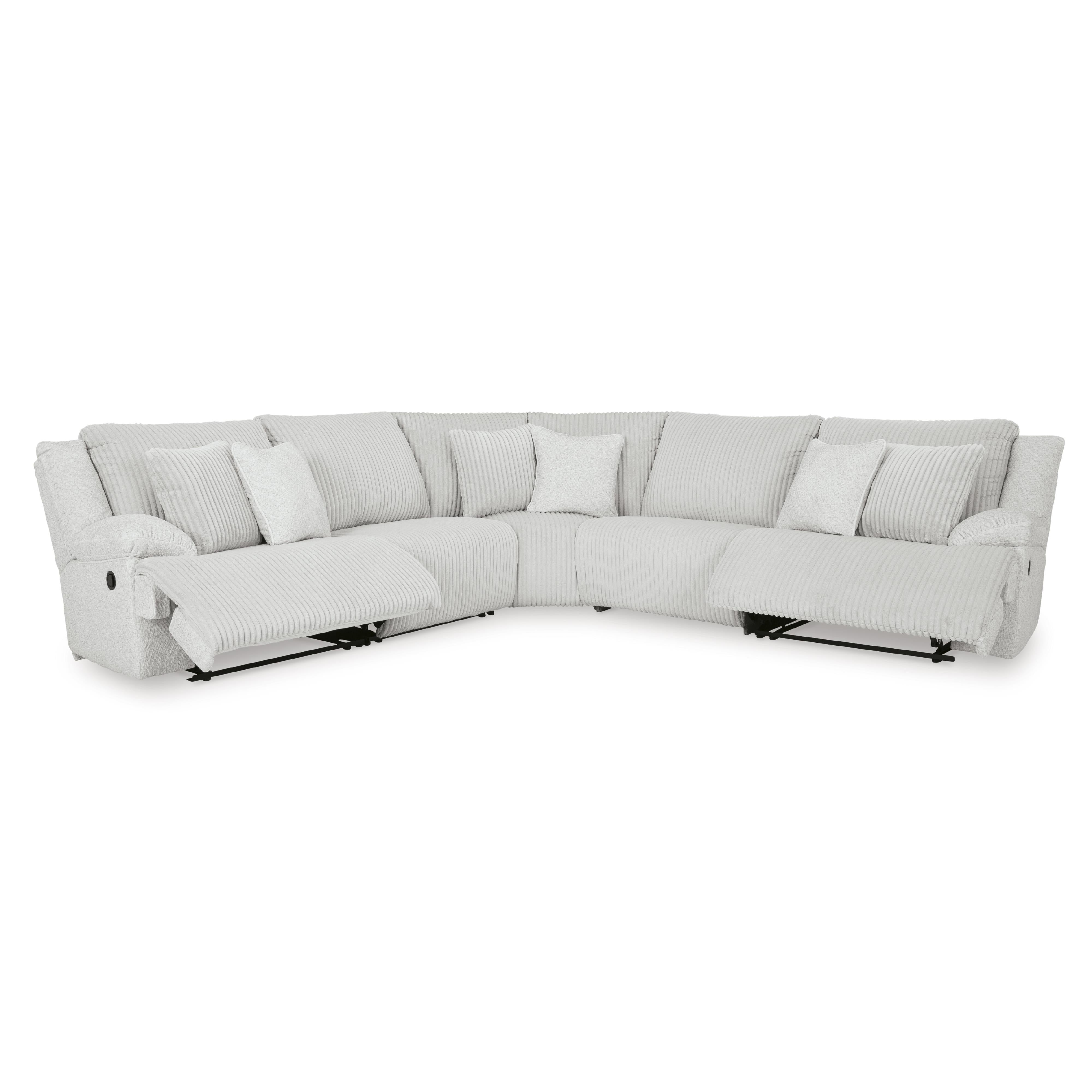  Manufacturer Color_Alloy --  Top Tier 92706S3 5 pc Reclining Sectional IMAGE 2